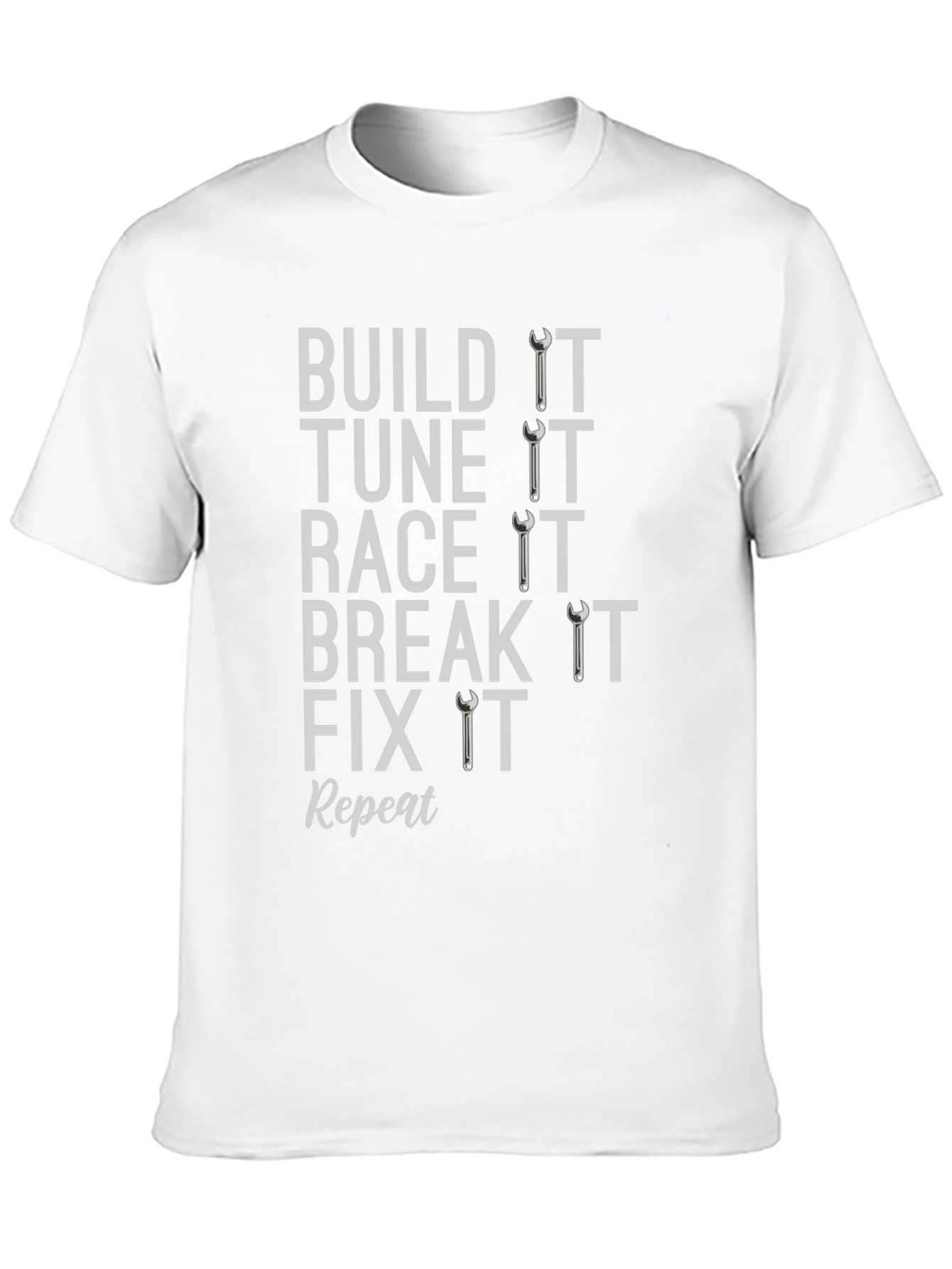 Build It Race It Mechanic T-Shirt