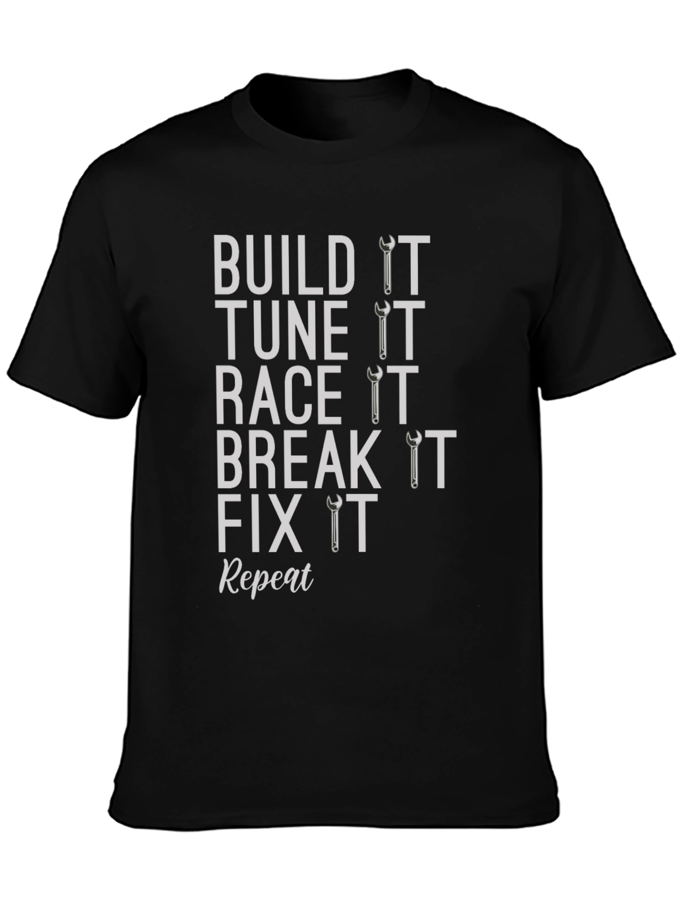 Build It Race It Mechanic T-Shirt