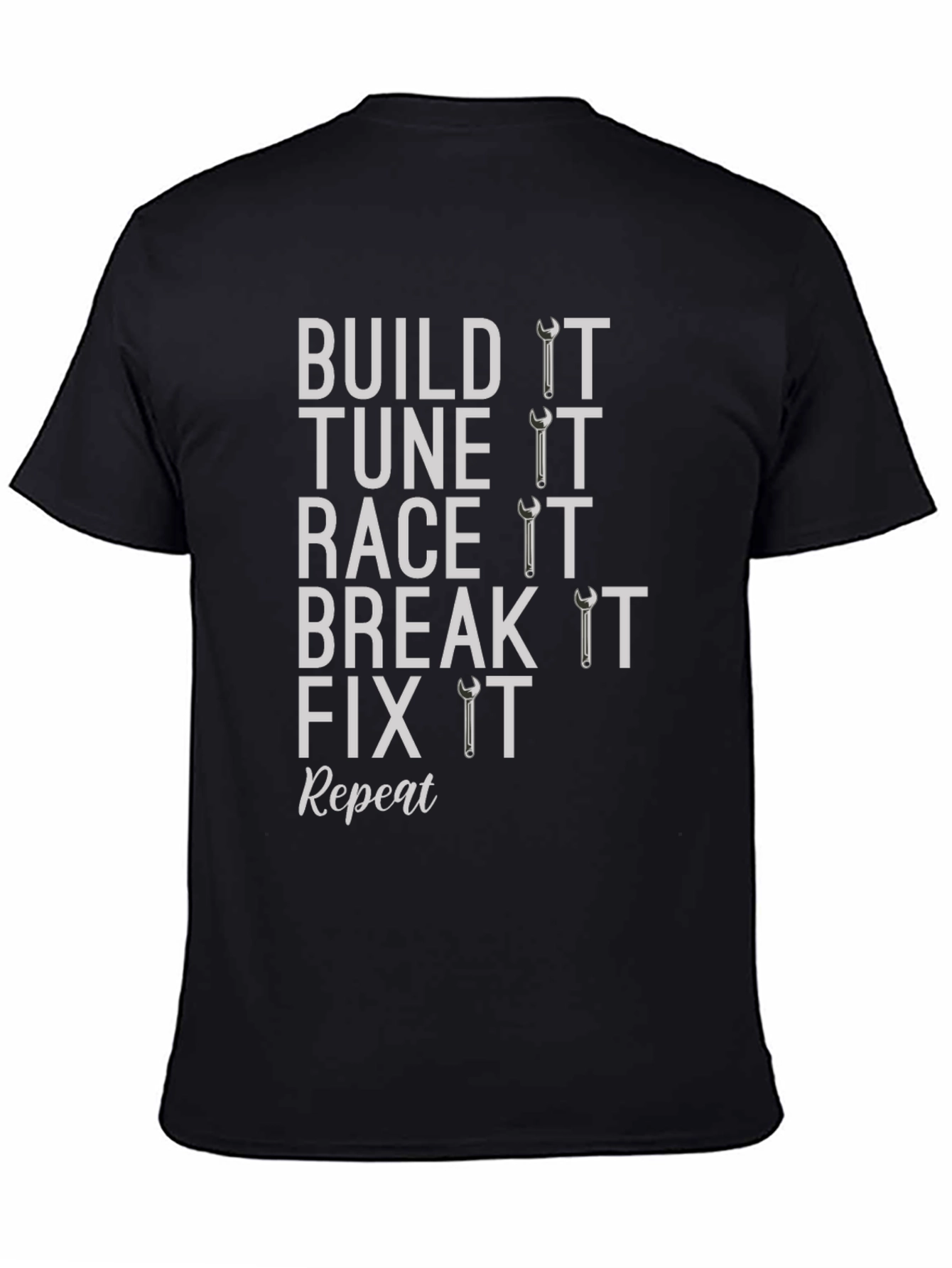 Build It Race It Mechanic T-Shirt