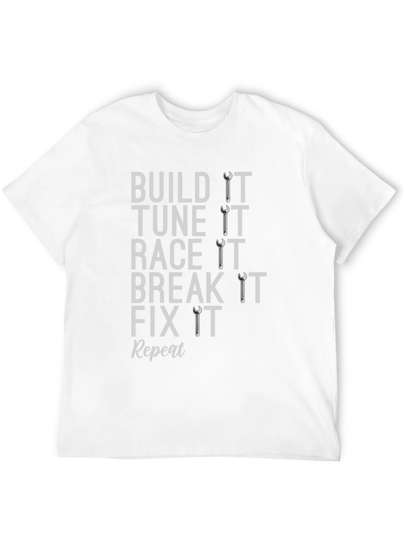 Build It Race It Mechanic T-Shirt