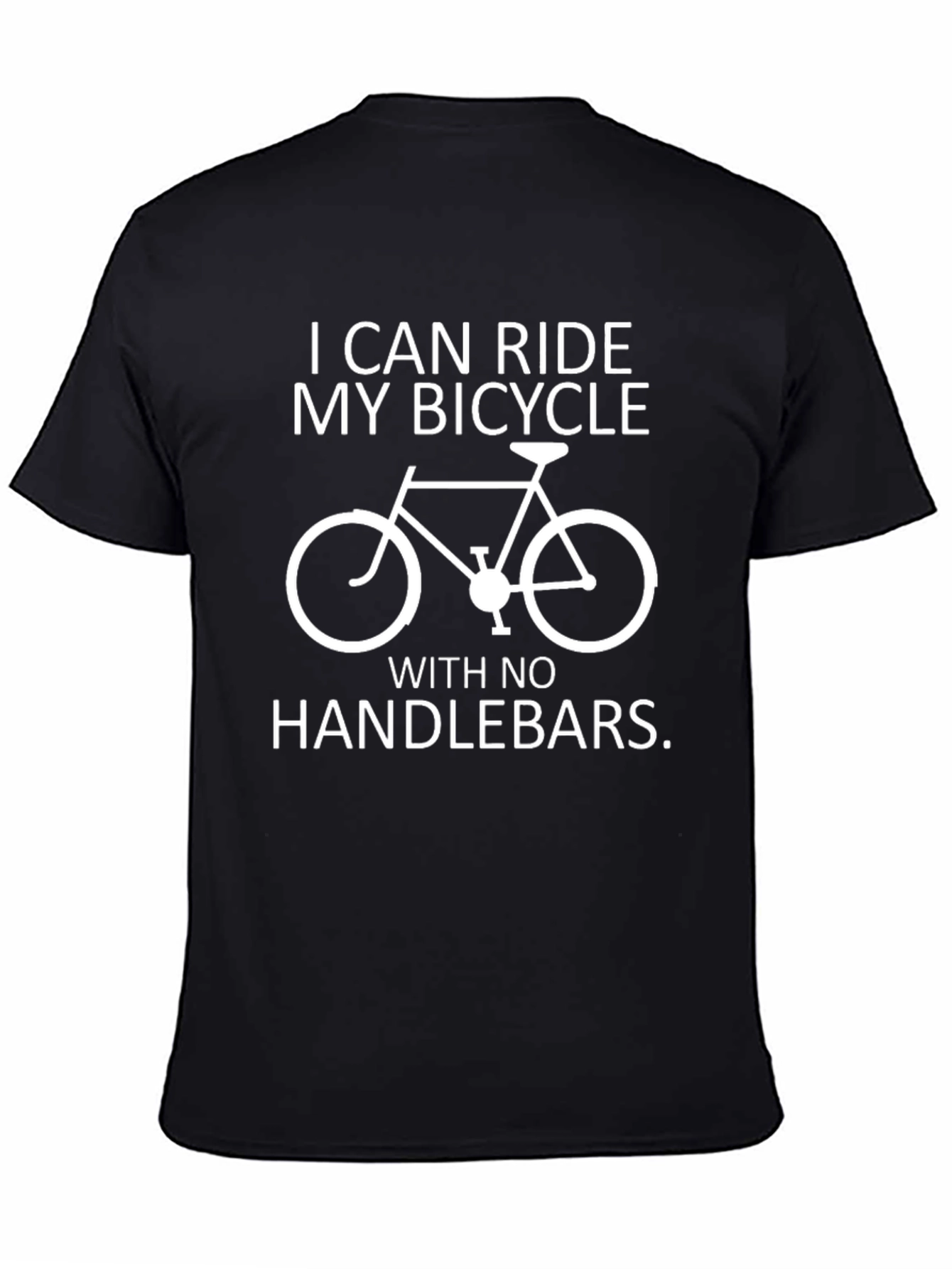 Funny Bicycle T-Shirt - I Can Ride My Bicycle