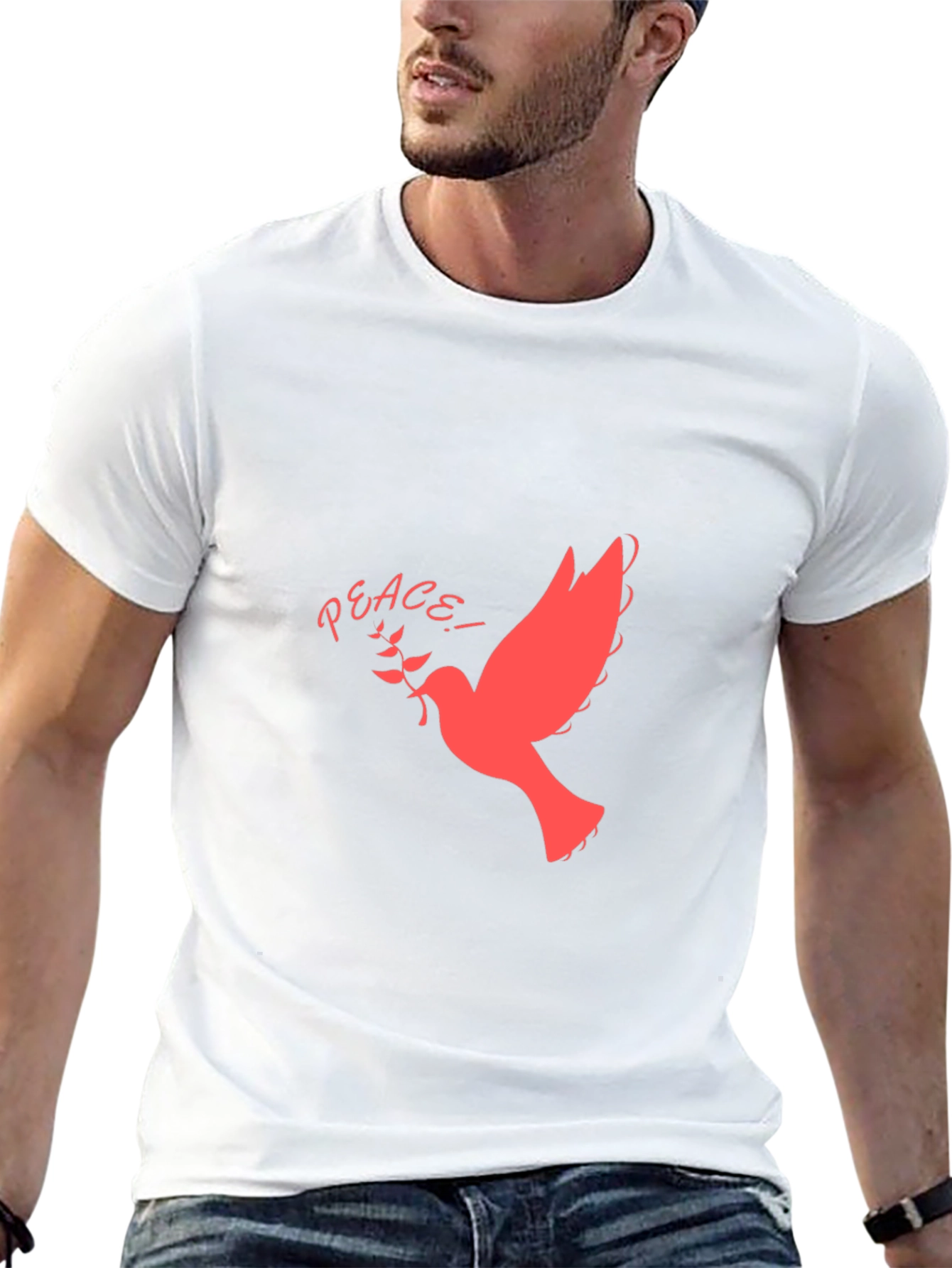 Peace Dove Graphic T-Shirt