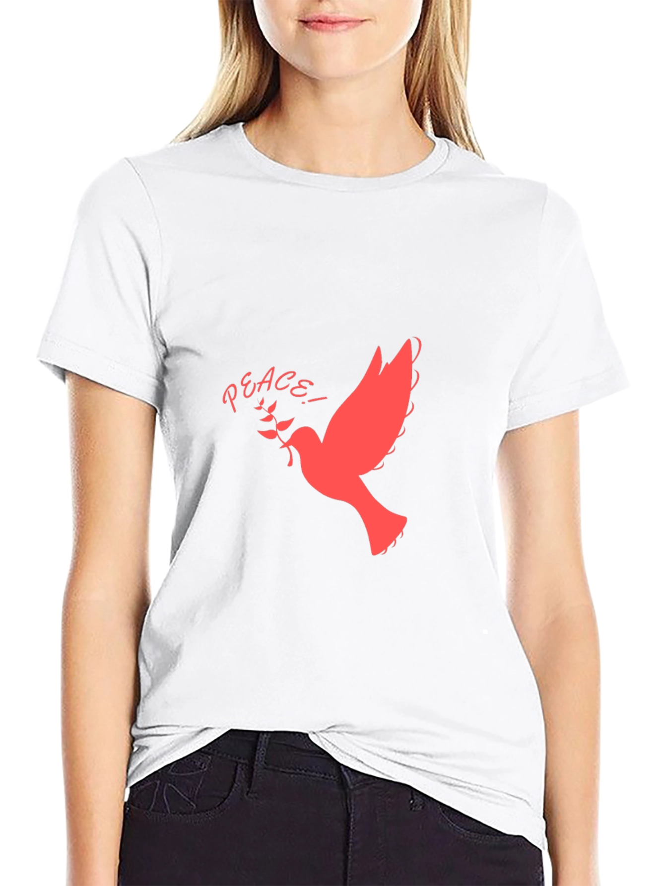 Peace Dove Graphic T-Shirt