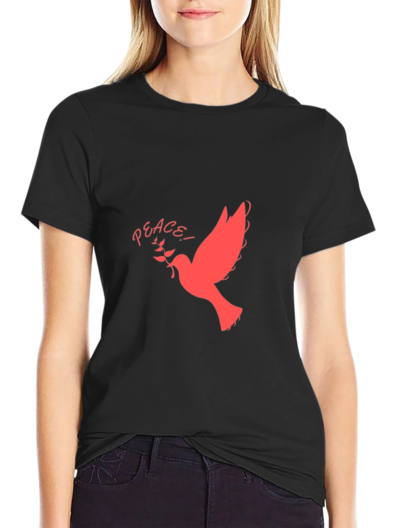 Peace Dove Graphic T-Shirt