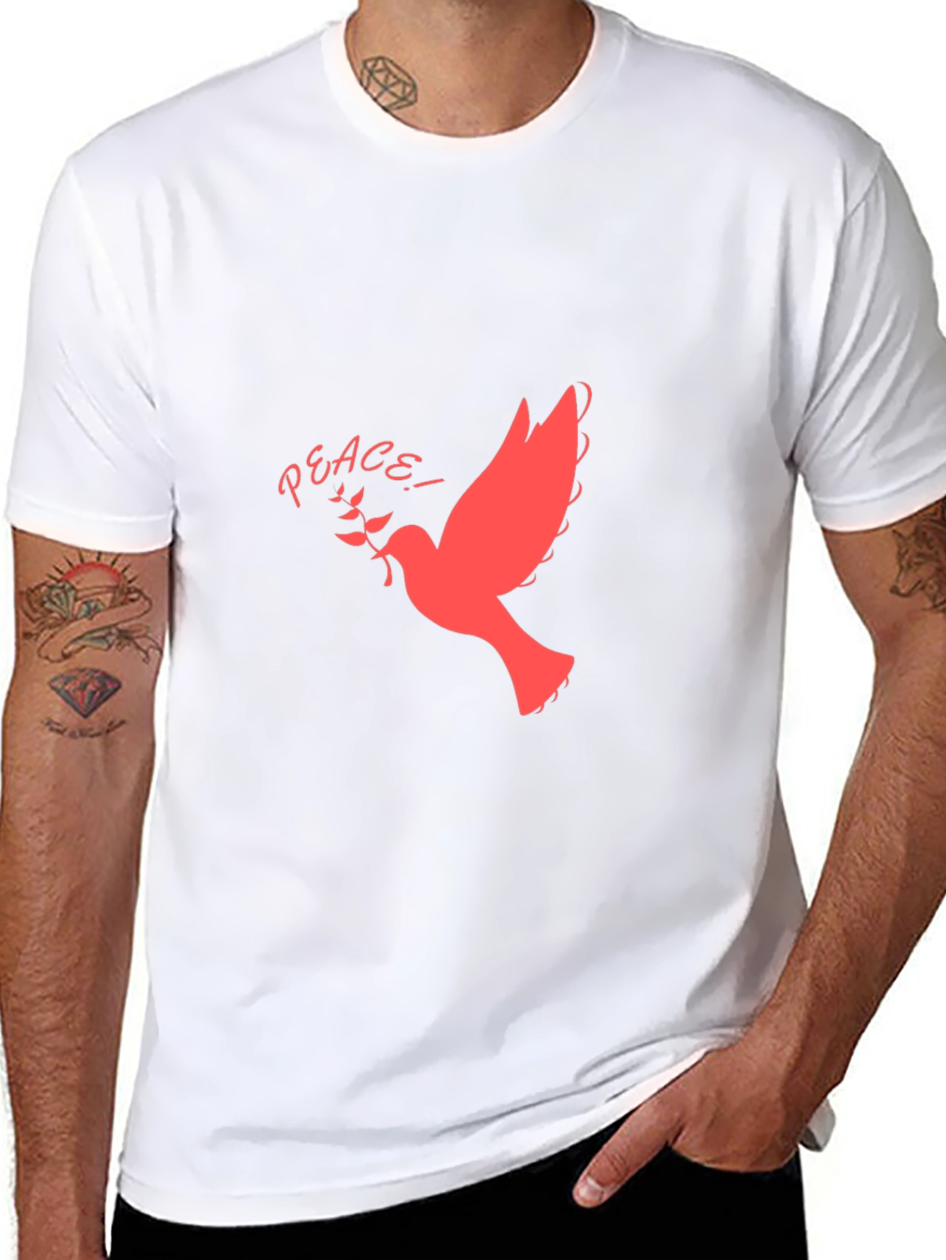 Peace Dove Graphic T-Shirt