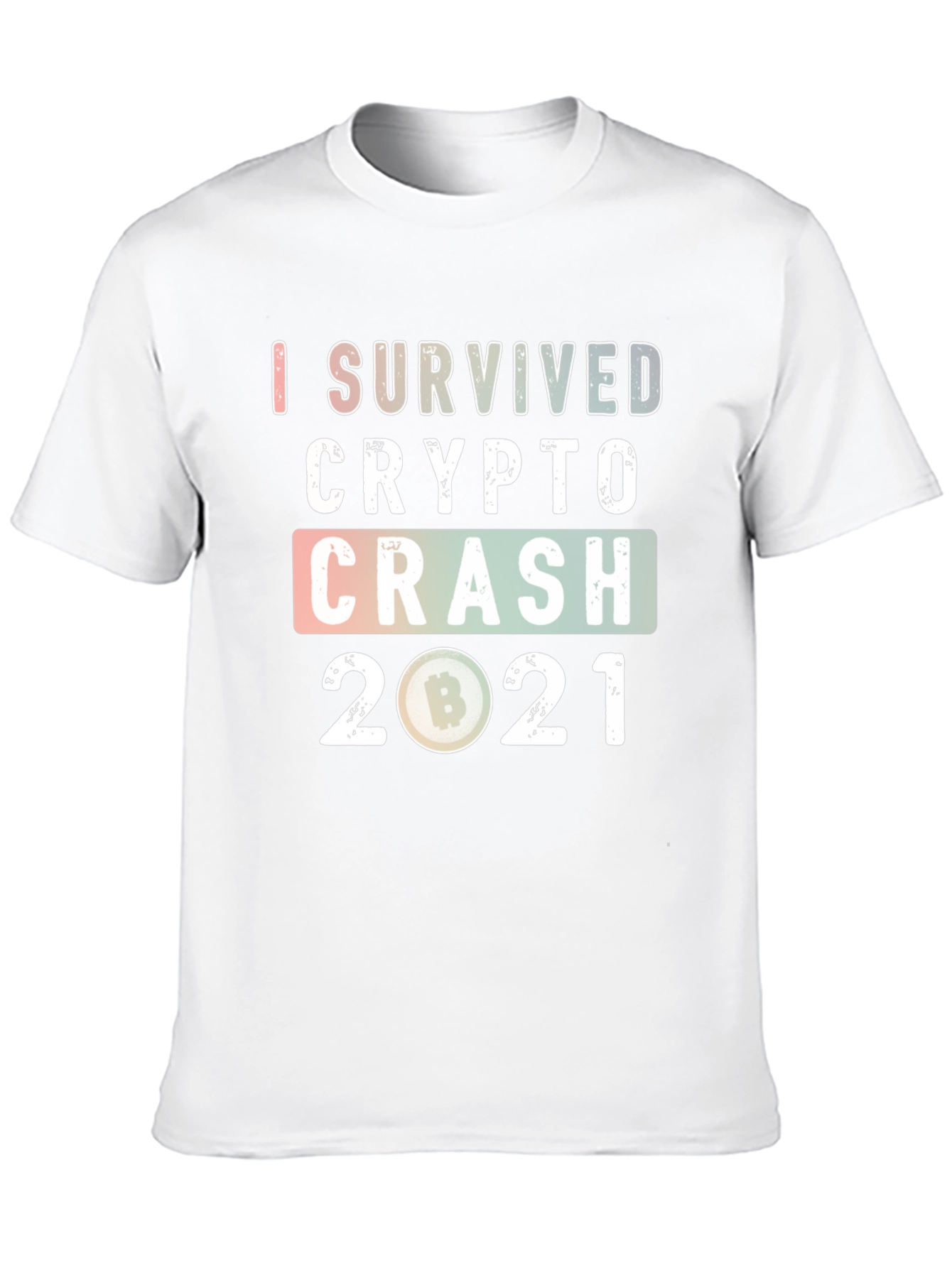 I Survived Crypto Crash 2021 Graphic Tee