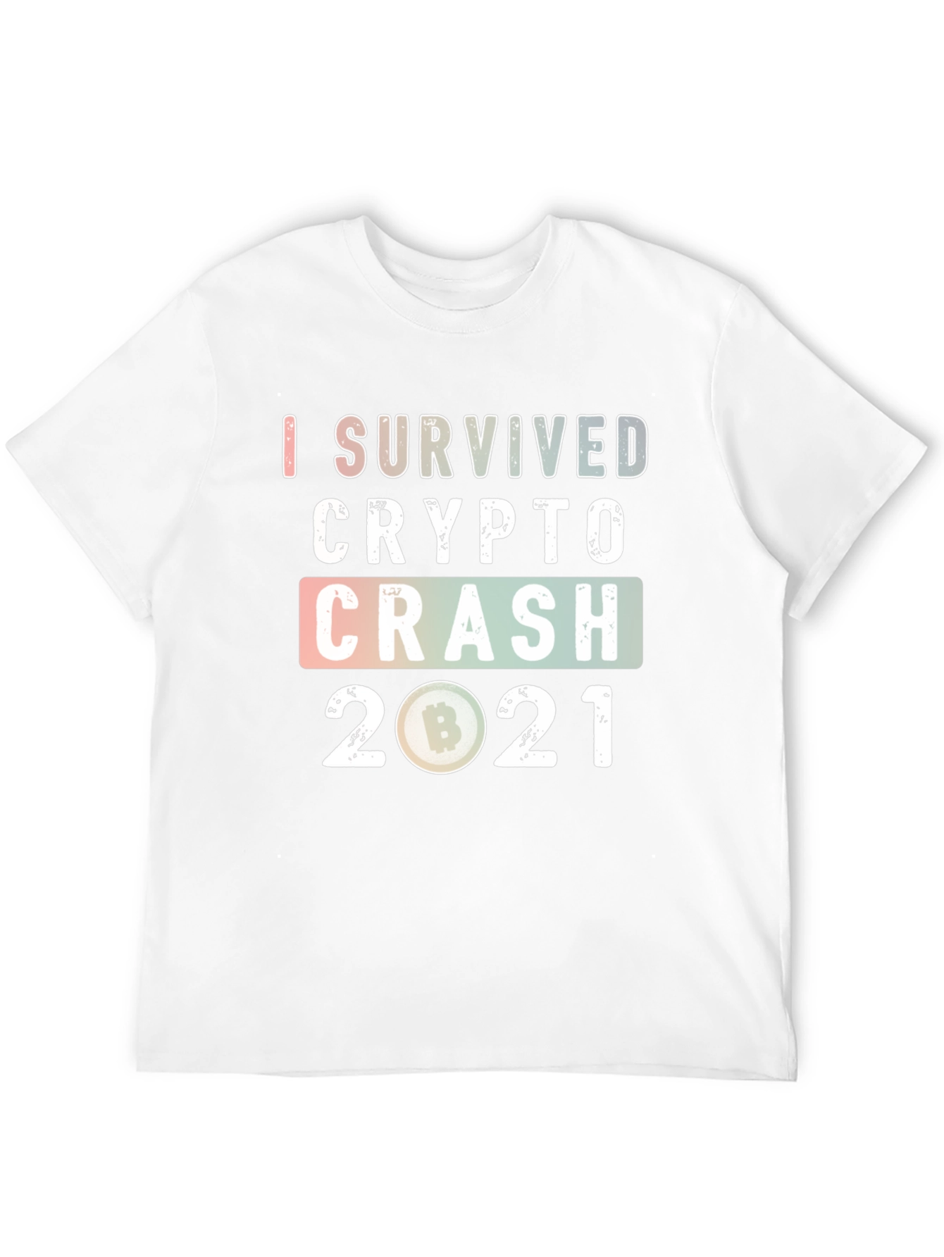 I Survived Crypto Crash 2021 Graphic Tee