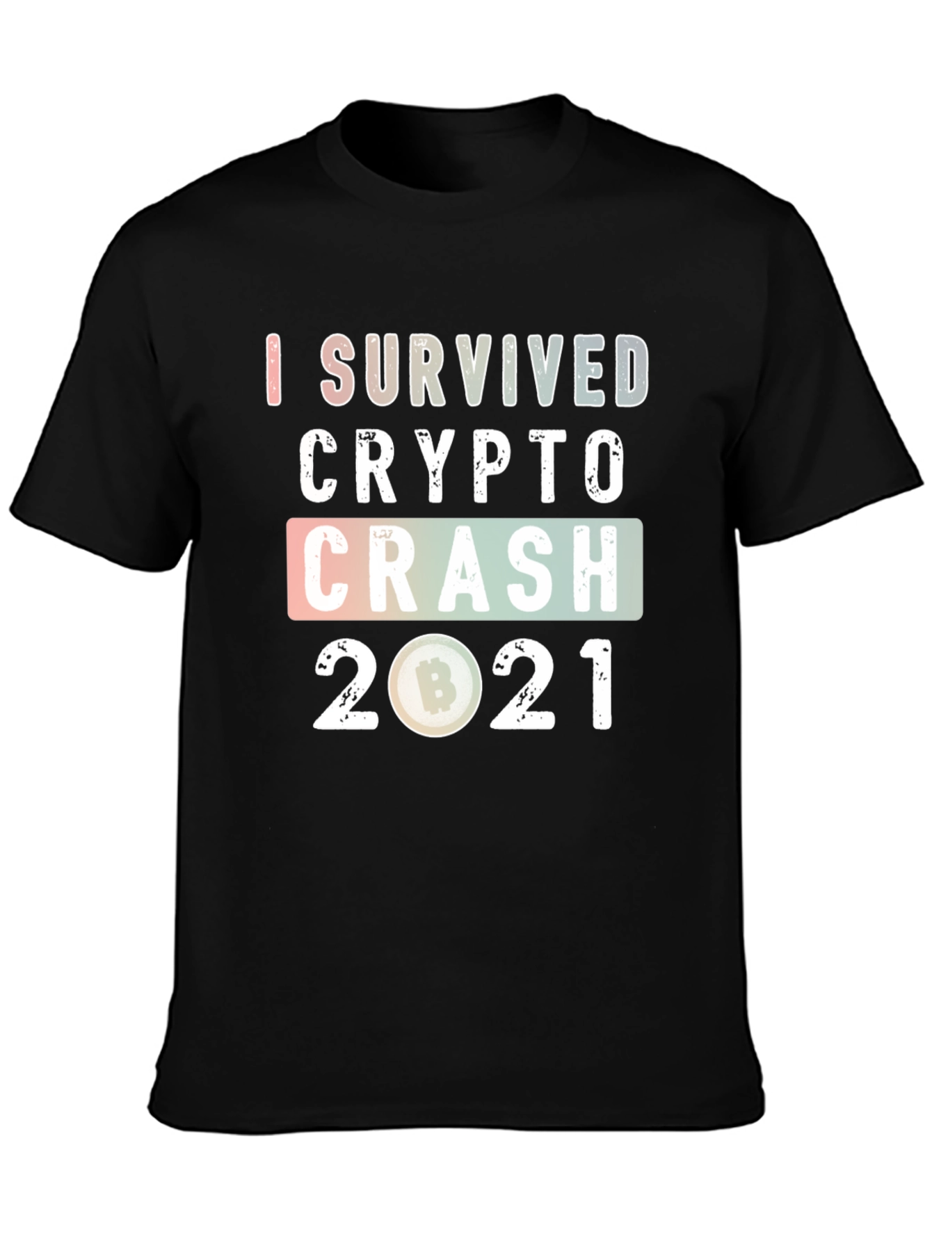 I Survived Crypto Crash 2021 Graphic Tee