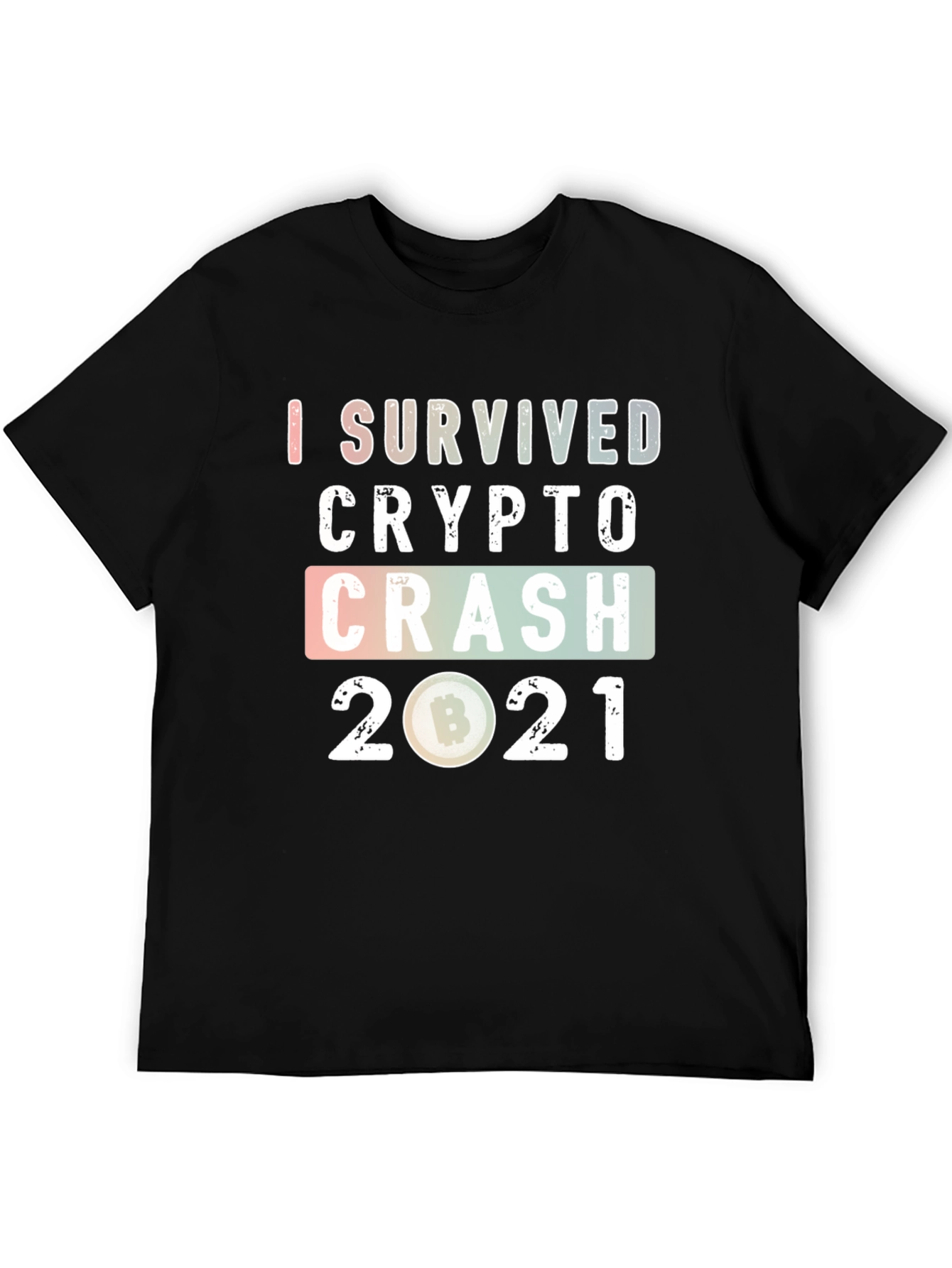 I Survived Crypto Crash 2021 Graphic Tee
