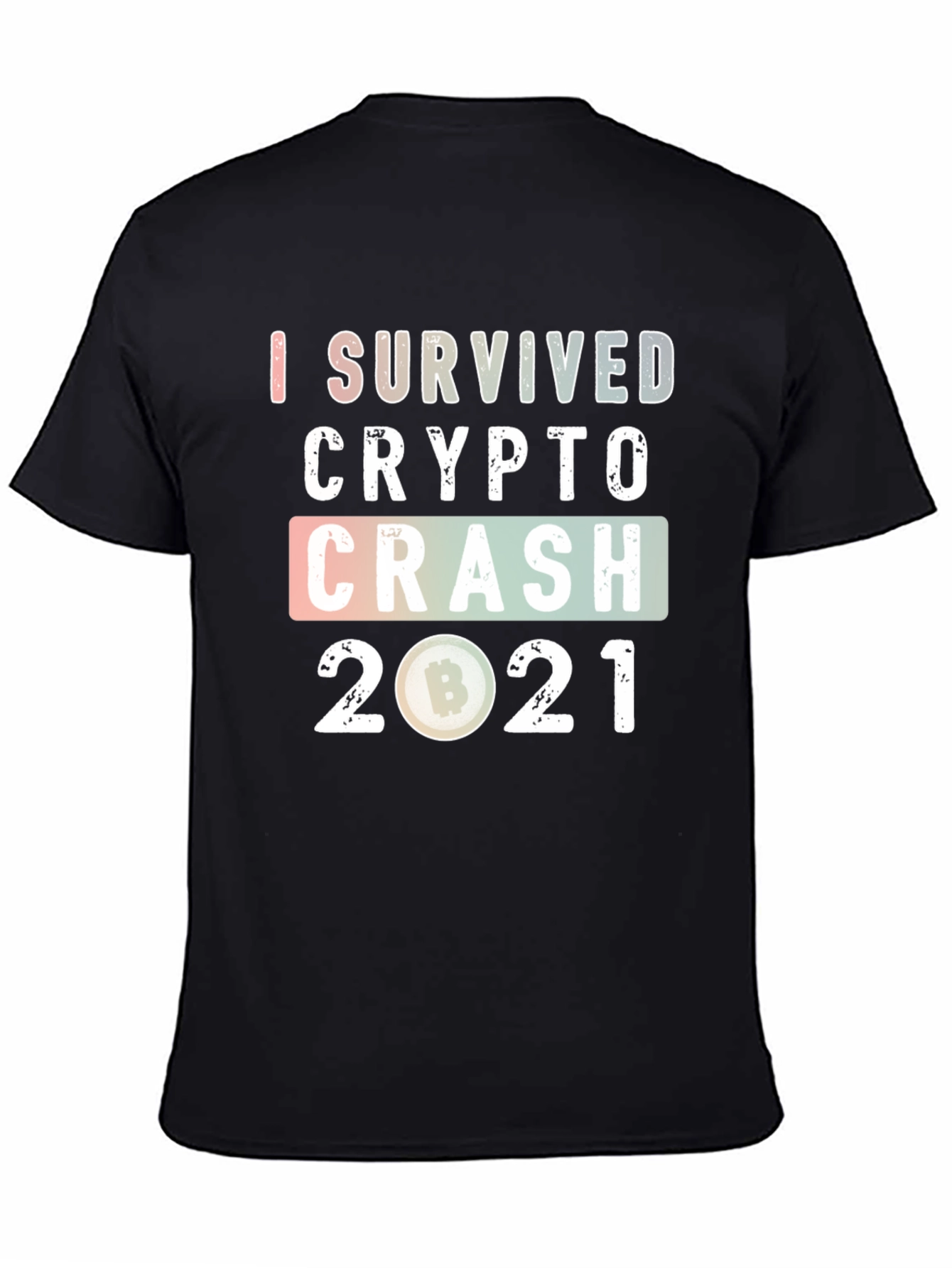 I Survived Crypto Crash 2021 Graphic Tee