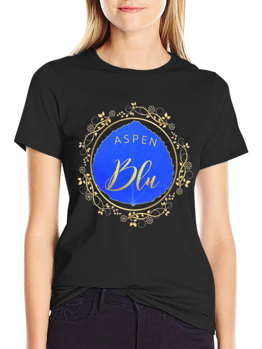 Aspen Blu Black T-Shirt