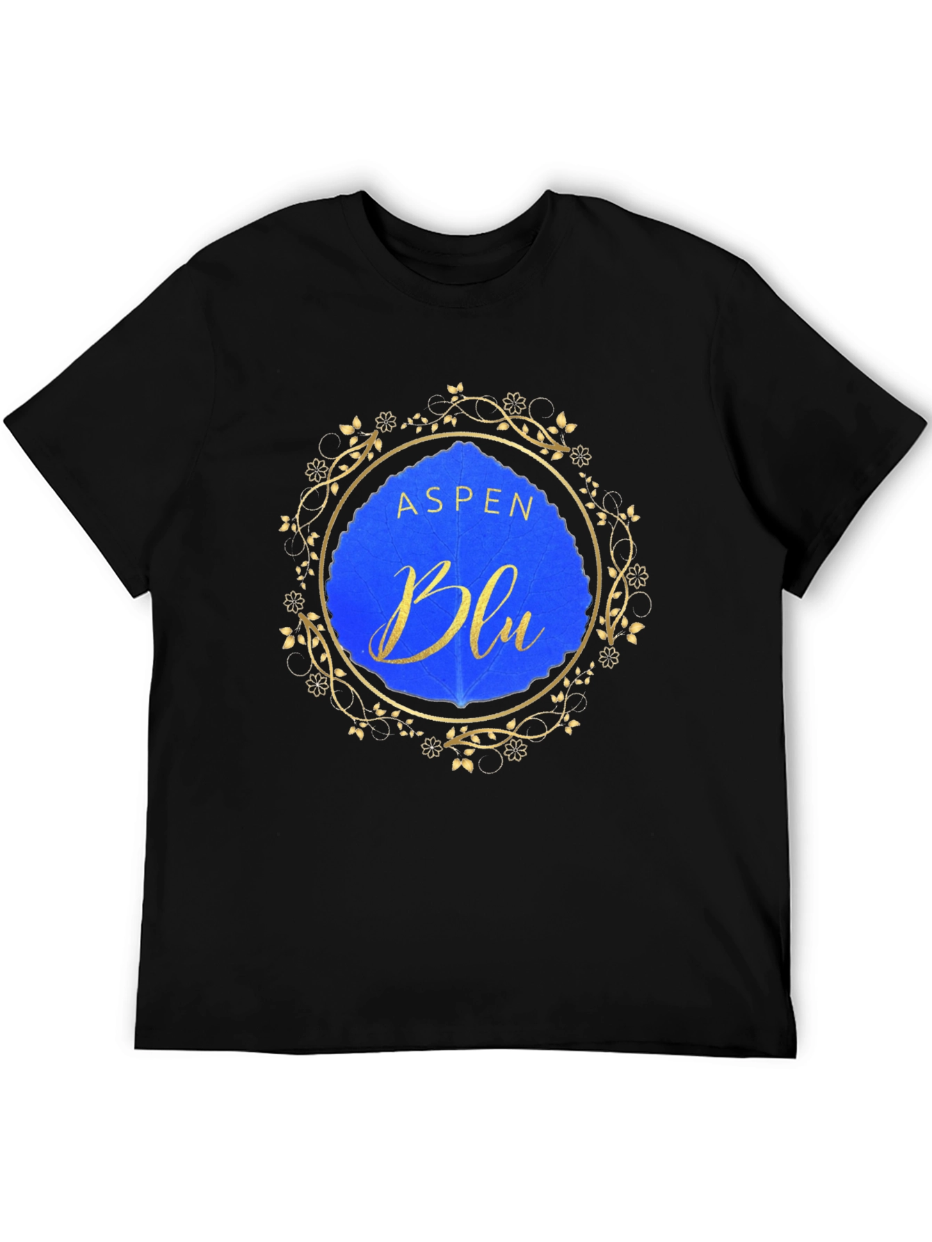 Aspen Blu Black T-Shirt