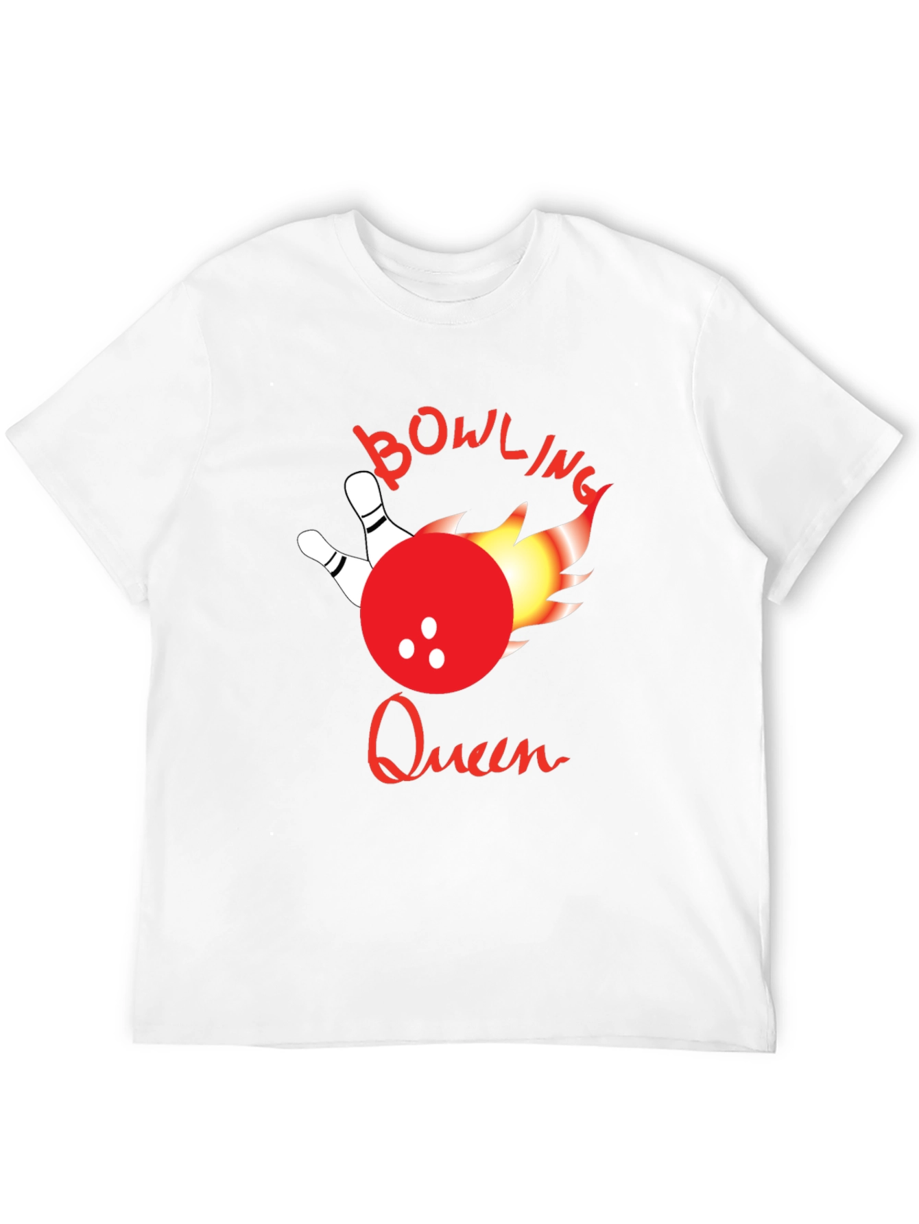 Bowling Queen Graphic T-Shirt - Unisex