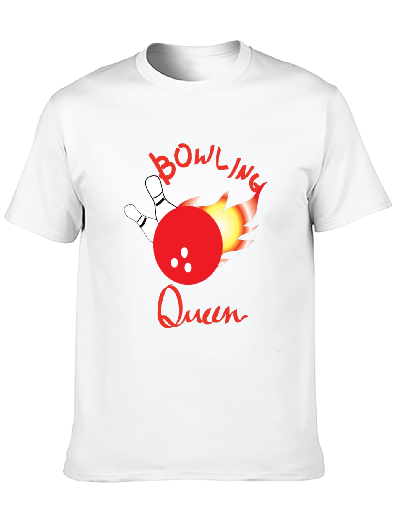Bowling Queen Graphic T-Shirt - Unisex