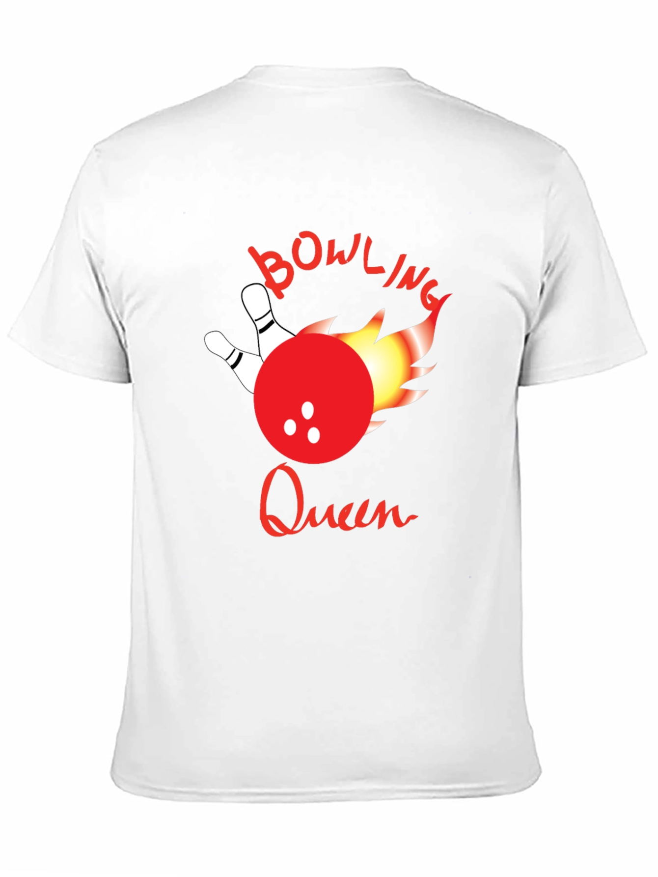 Bowling Queen Graphic T-Shirt - Unisex