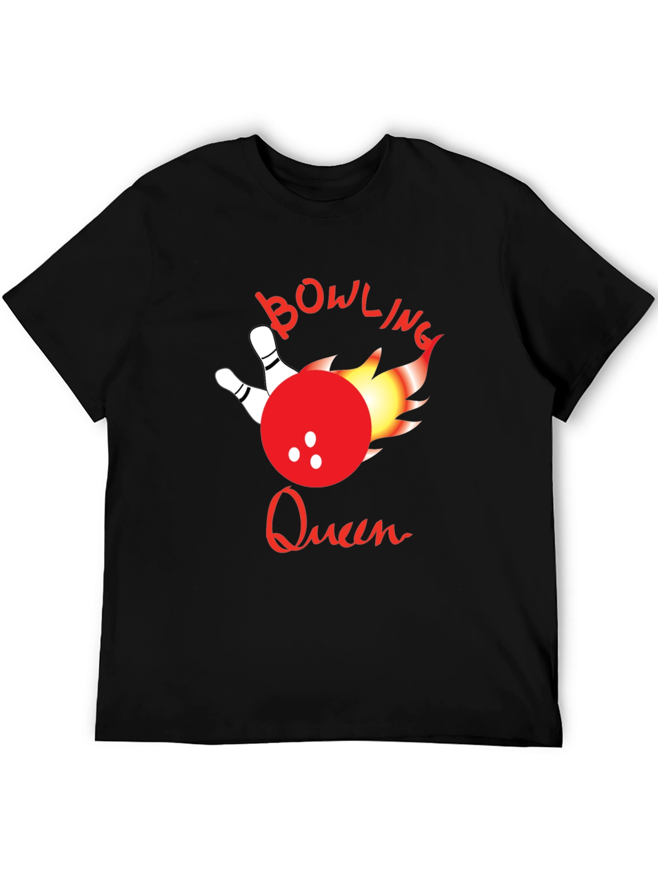 Bowling Queen Graphic T-Shirt - Unisex
