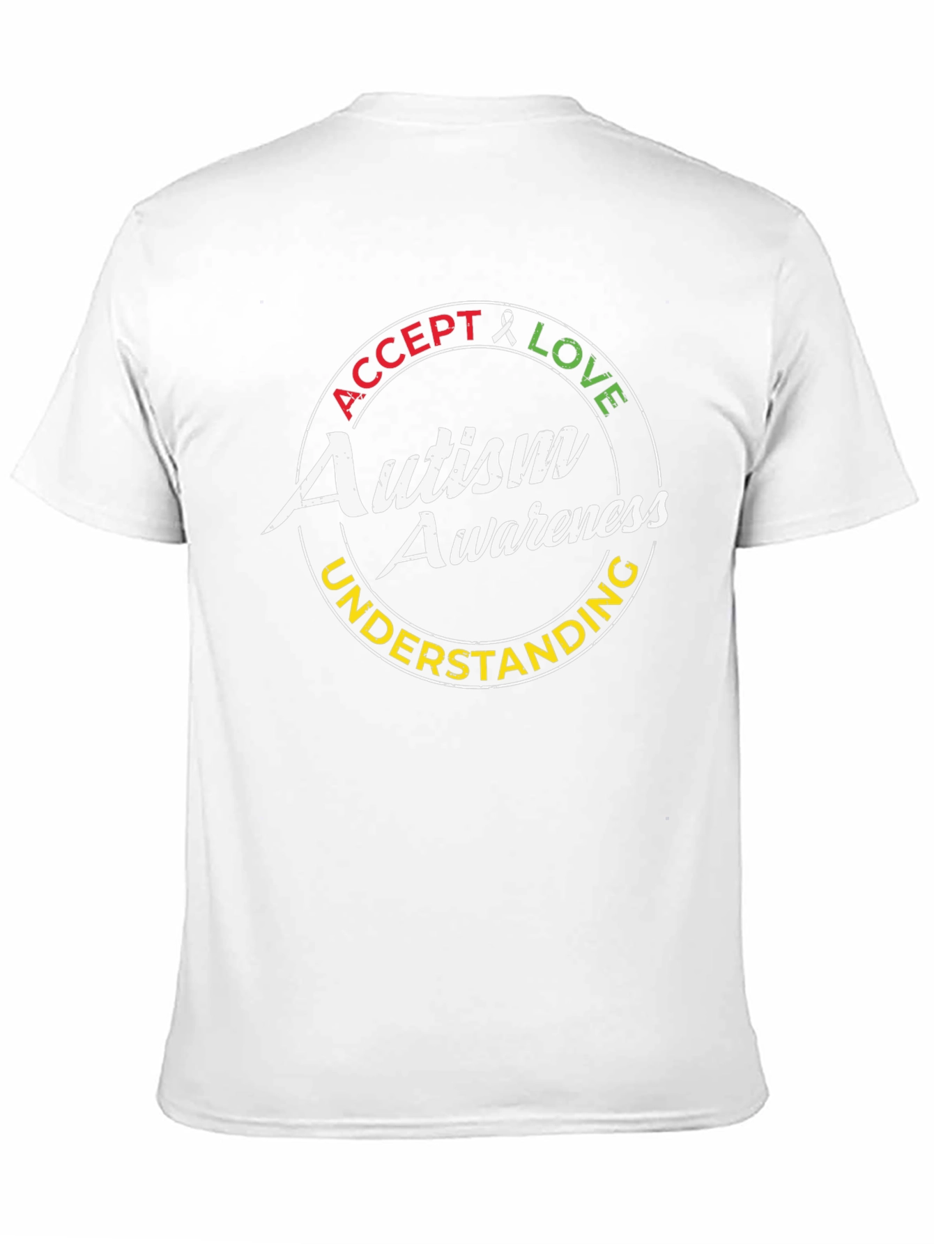 Autism Awareness Graphic Tee - Accept Love Understand