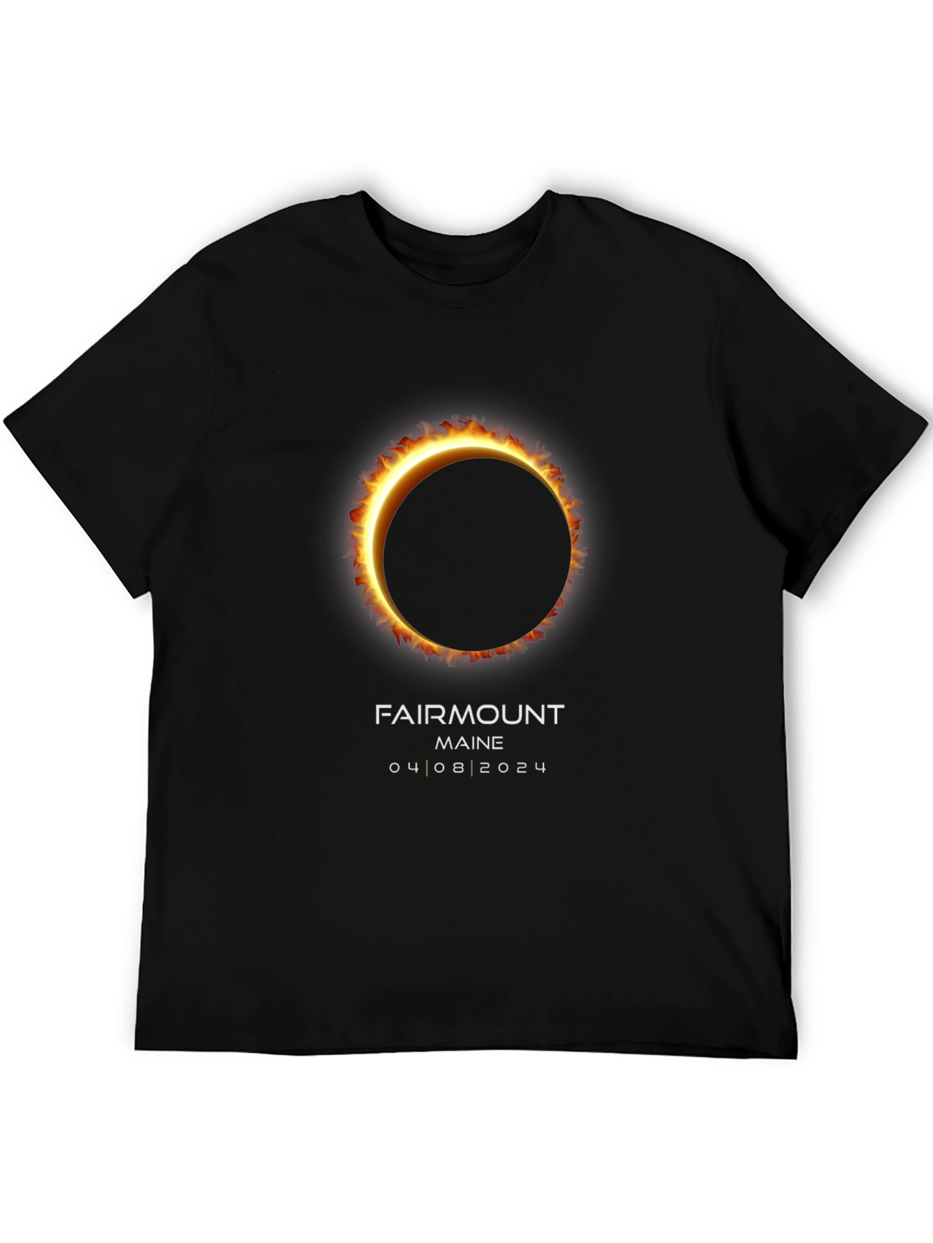 Fairmount Maine Eclipse T-Shirt 04/08/2024