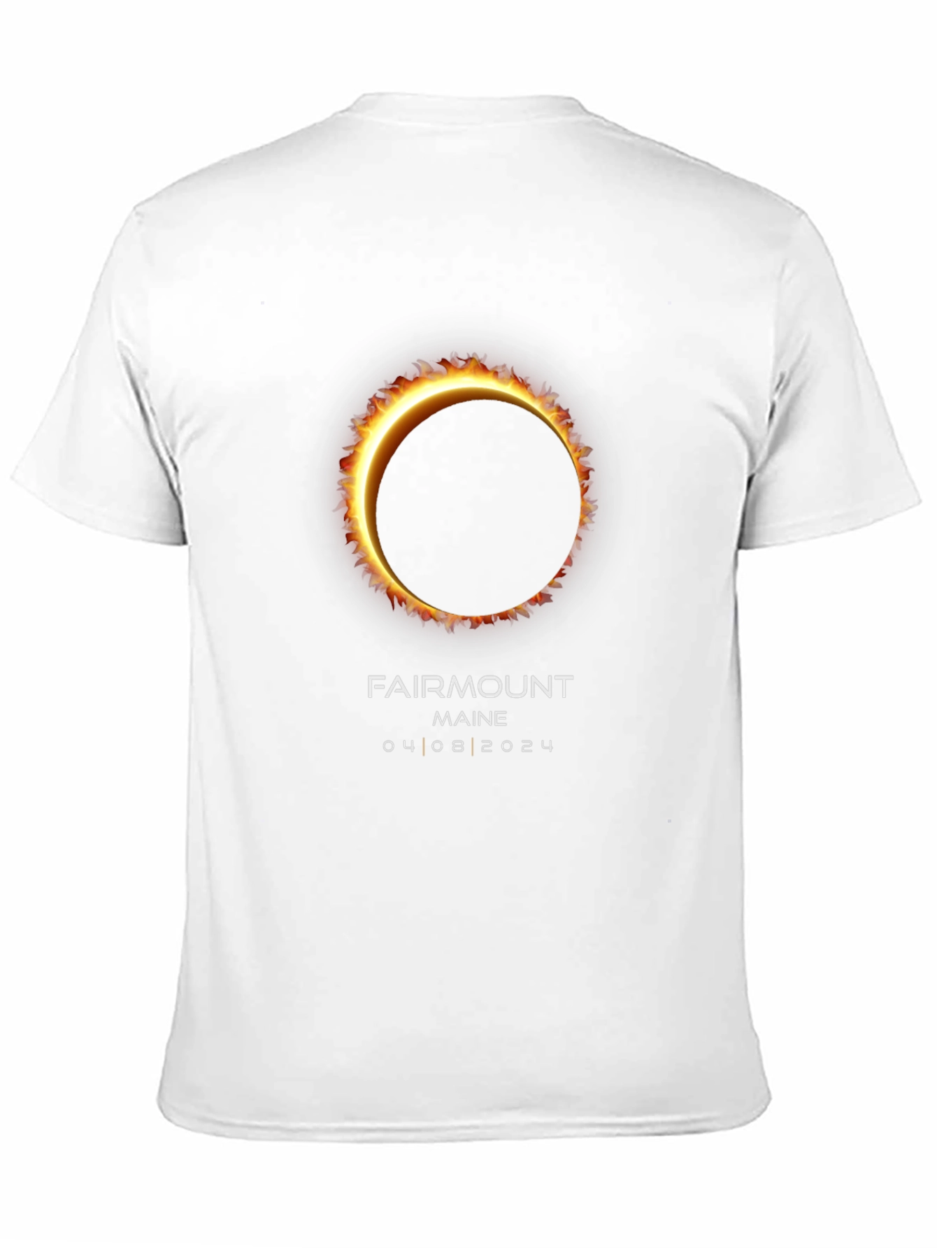 Fairmount Maine Eclipse T-Shirt 04/08/2024