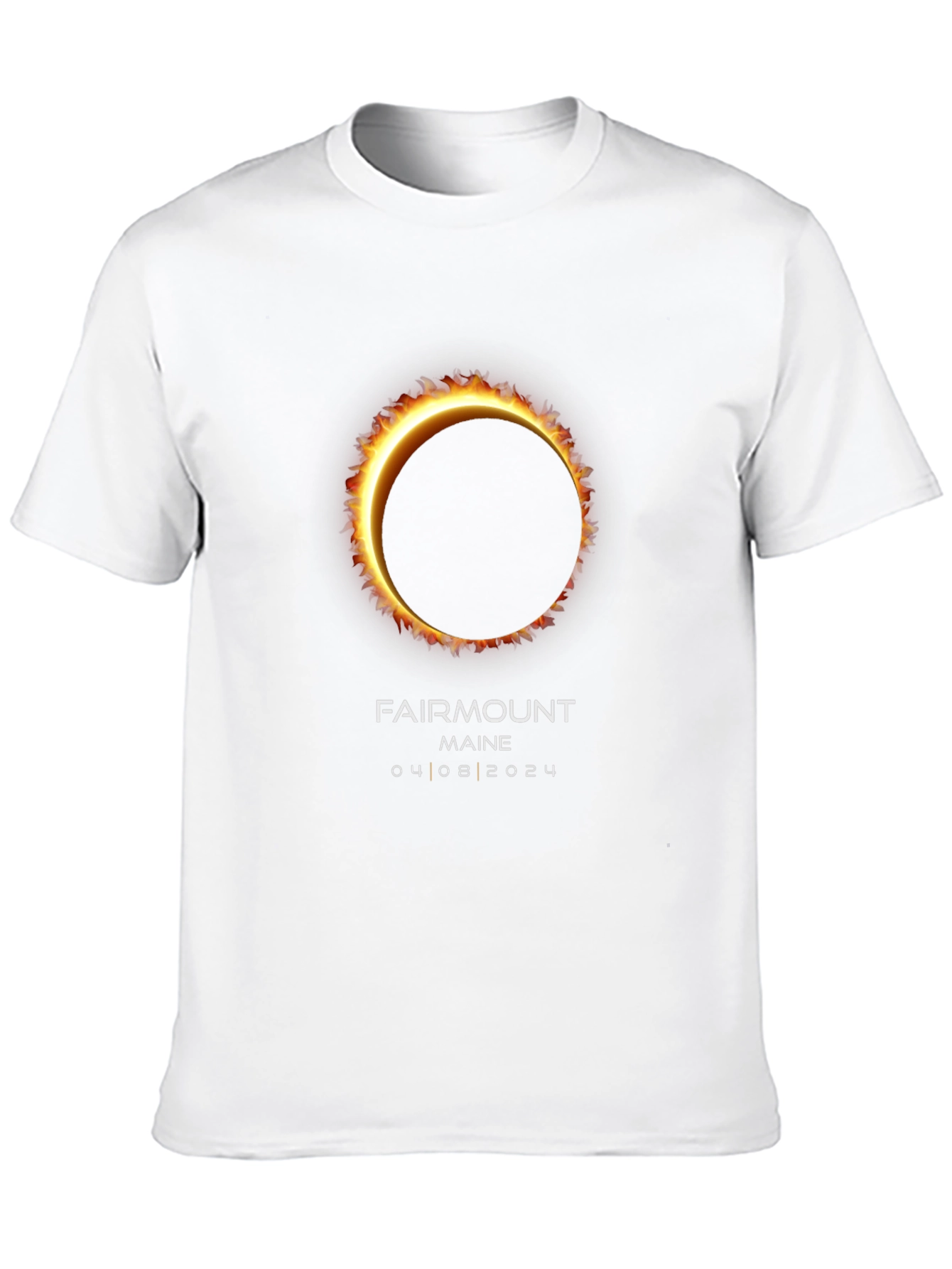 Fairmount Maine Eclipse T-Shirt 04/08/2024