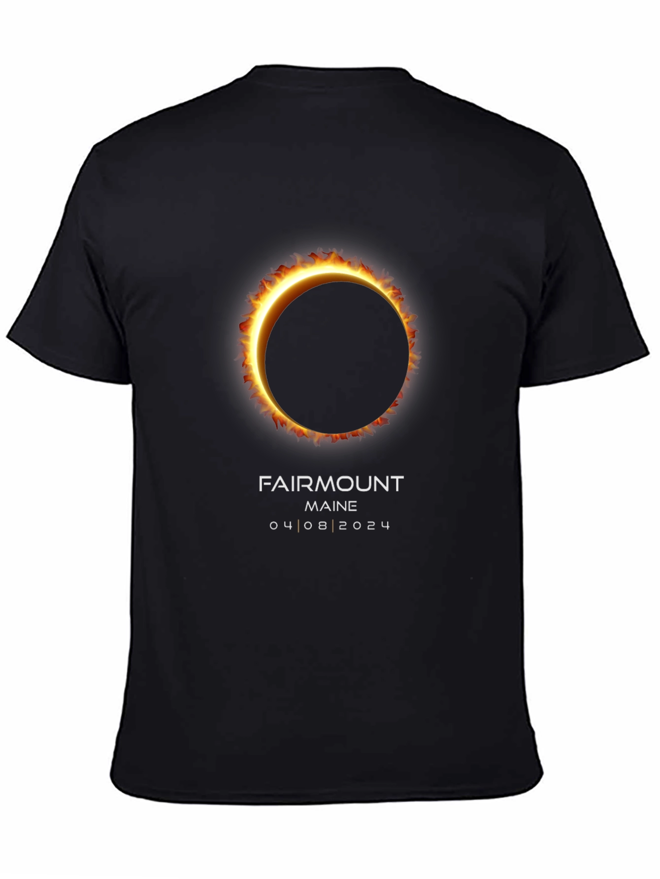 Fairmount Maine Eclipse T-Shirt 04/08/2024