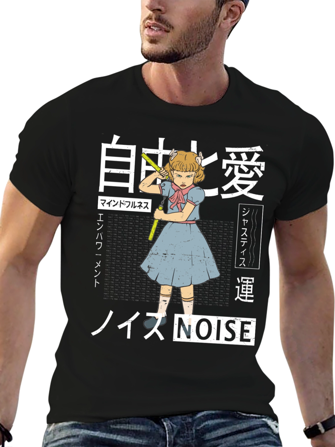 Japanese Aesthetic Graphic T-Shirt
