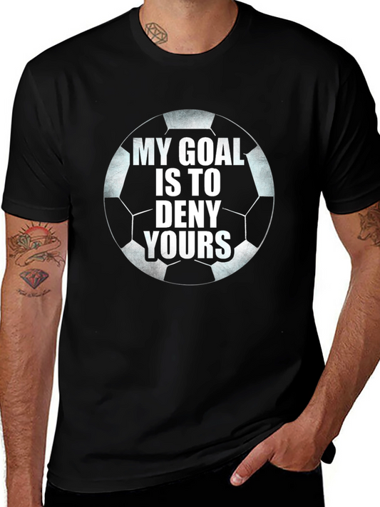 Soccer Goal T-Shirt - Deny Yours