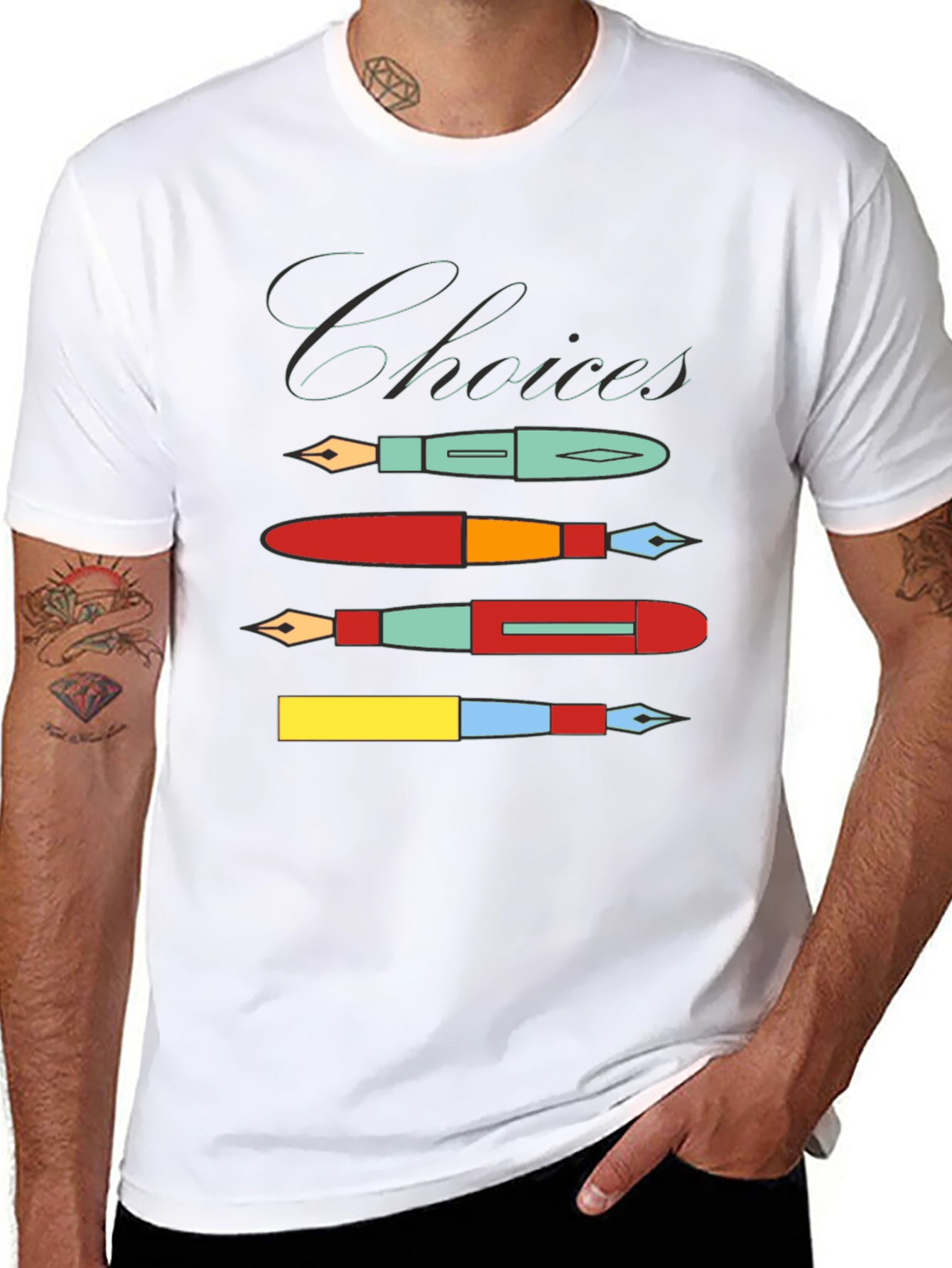 Choices Fountain Pen T-Shirt