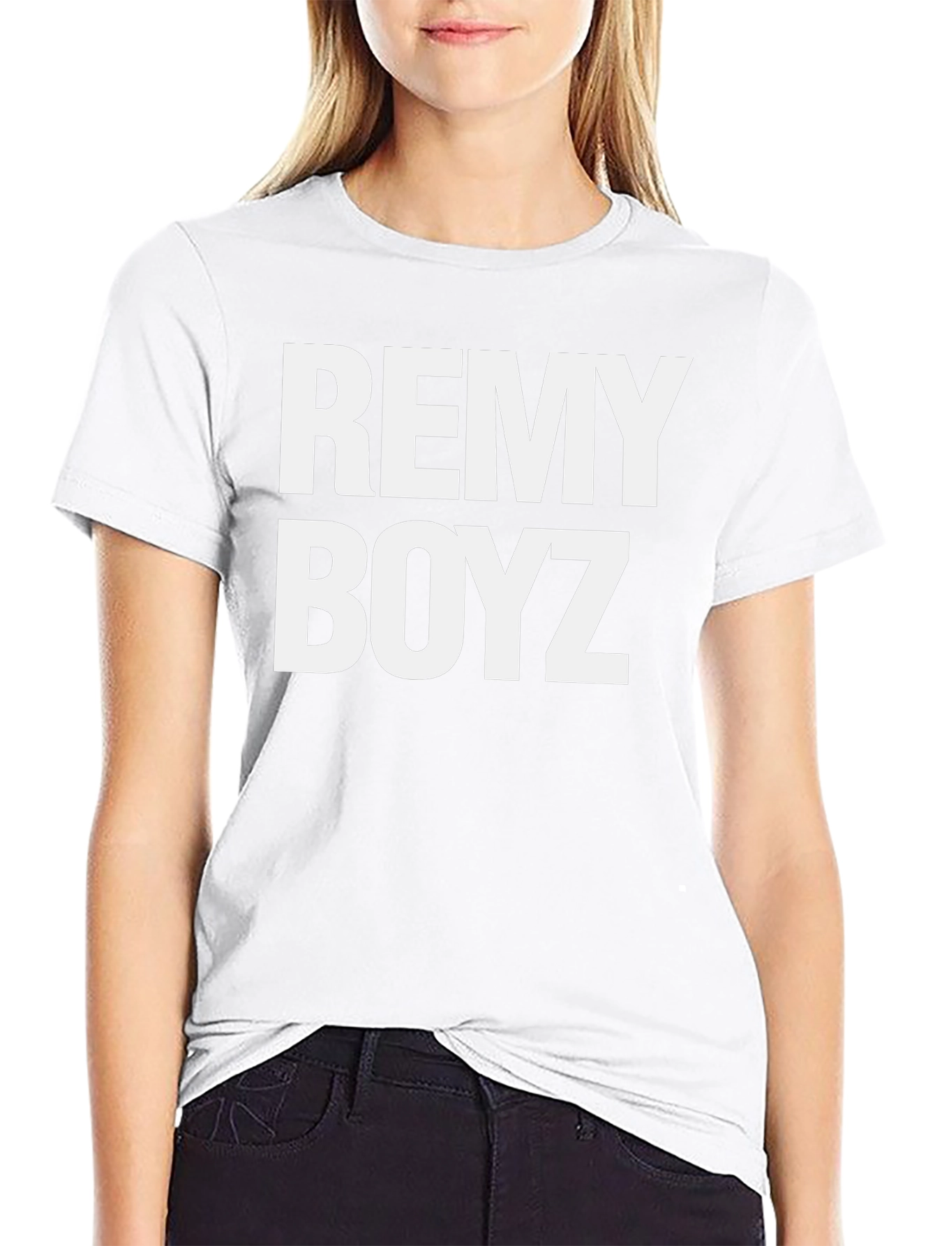 Remy Boyz Black Graphic T-Shirt - Casual Wear