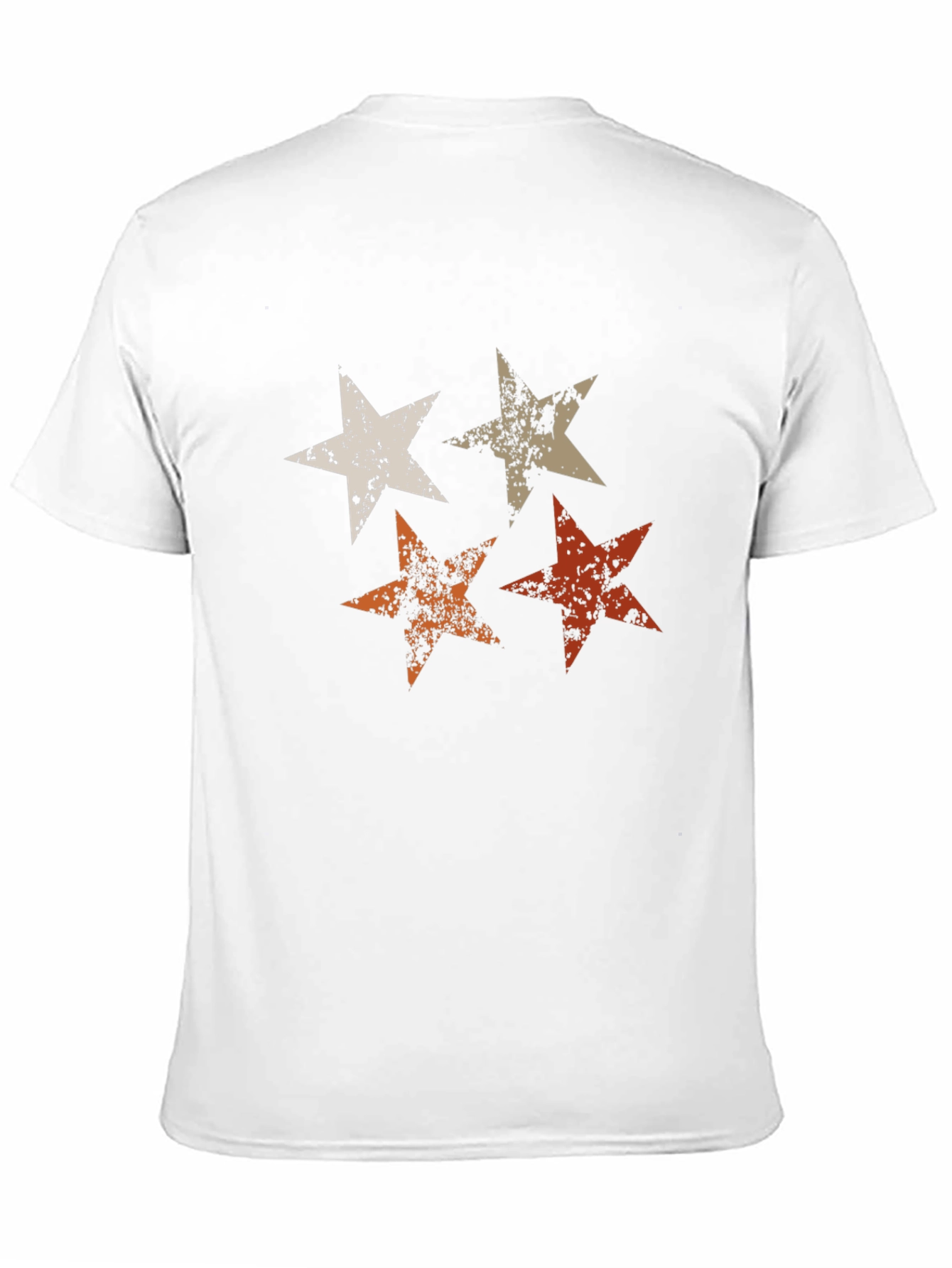 Retro Star Graphic Tee - Distressed Look