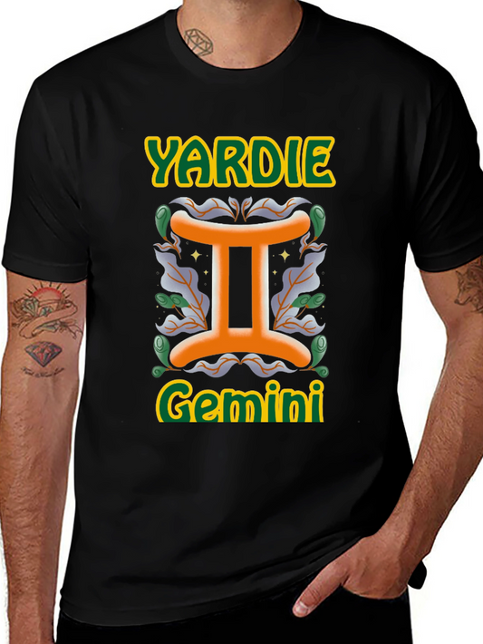 Yardie Gemini T-Shirt Zodiac Sign Tee