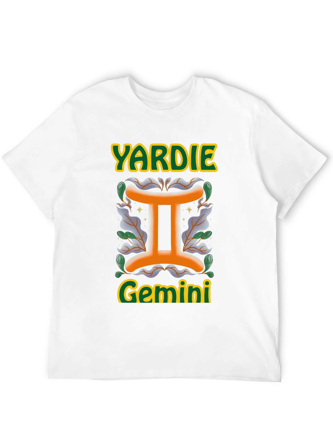 Yardie Gemini T-Shirt Zodiac Sign Tee
