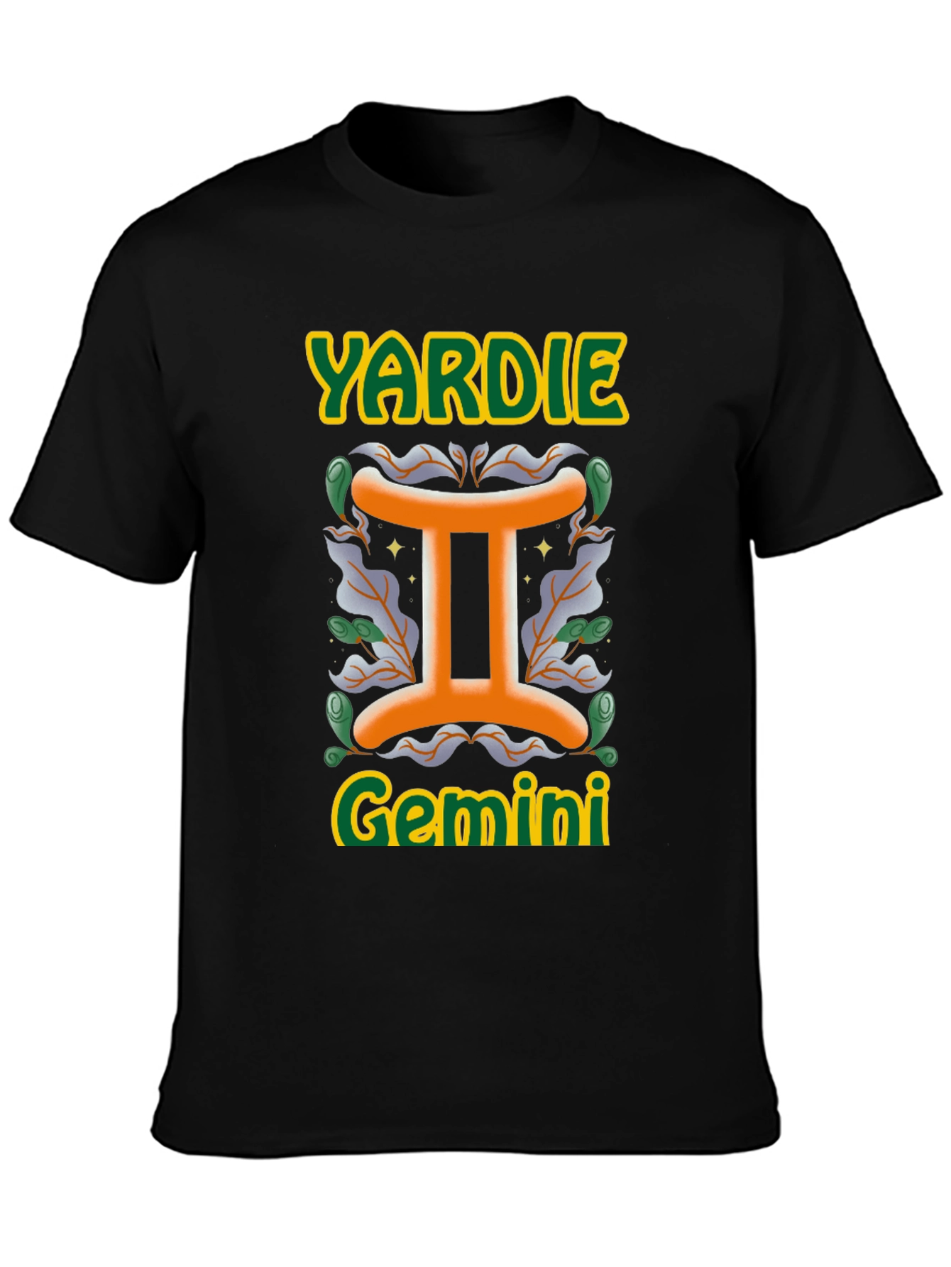 Yardie Gemini T-Shirt Zodiac Sign Tee