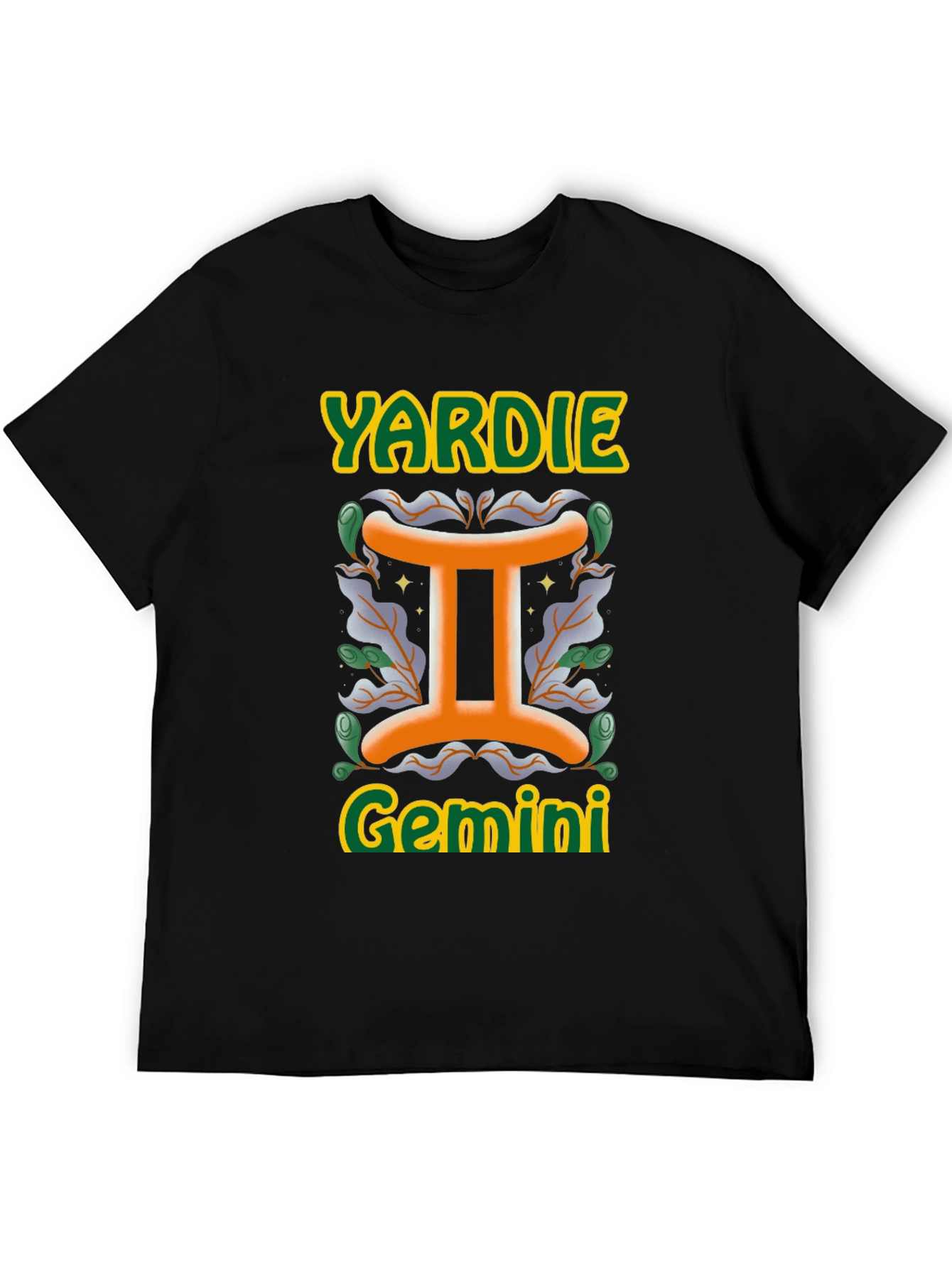 Yardie Gemini T-Shirt Zodiac Sign Tee