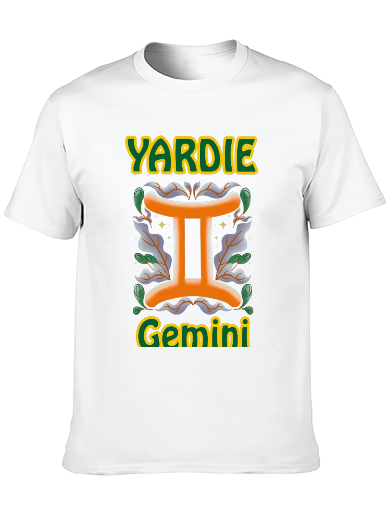 Yardie Gemini T-Shirt Zodiac Sign Tee