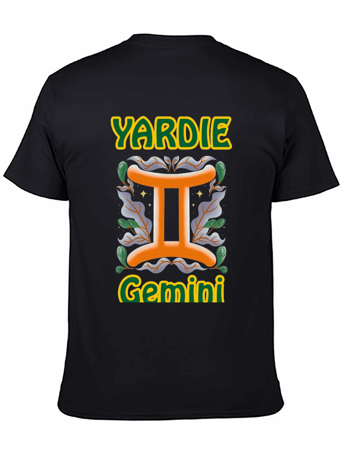 Yardie Gemini T-Shirt Zodiac Sign Tee