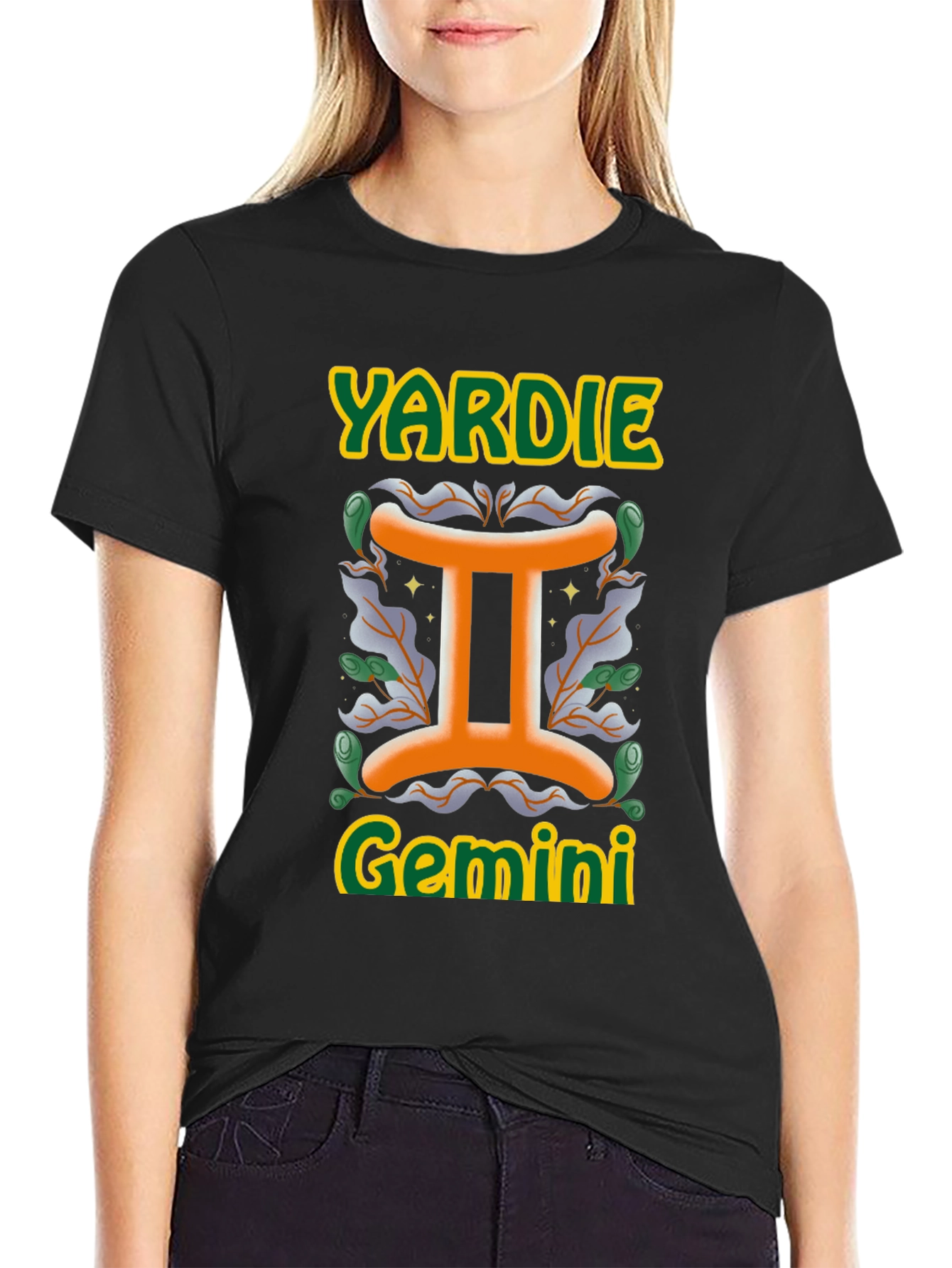 Yardie Gemini T-Shirt Zodiac Sign Tee