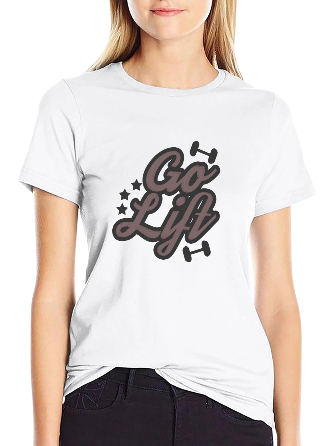 Go Lift Black T-Shirt