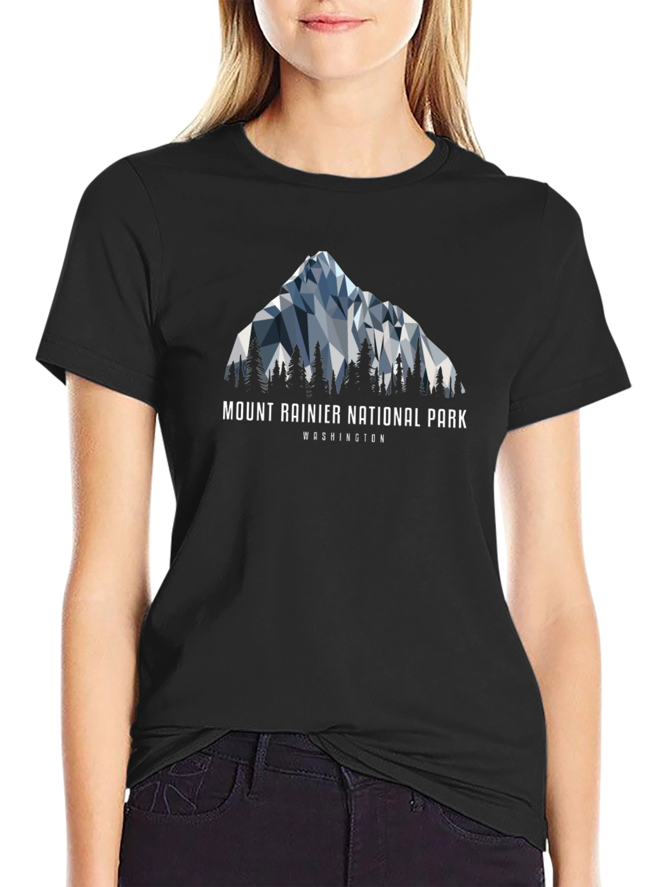 Mount Rainier National Park Graphic T-Shirt