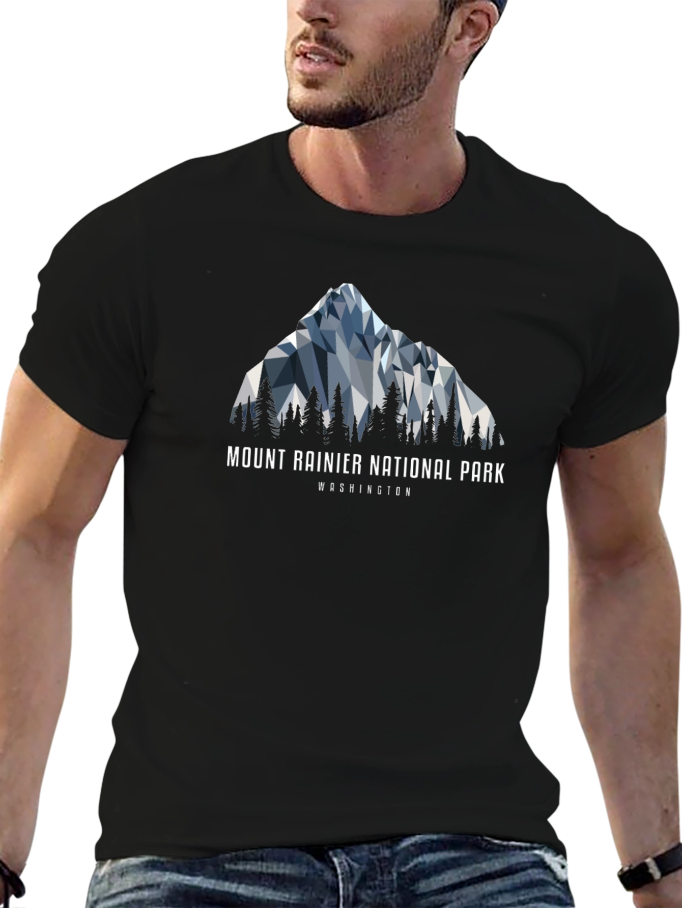 Mount Rainier National Park Graphic T-Shirt
