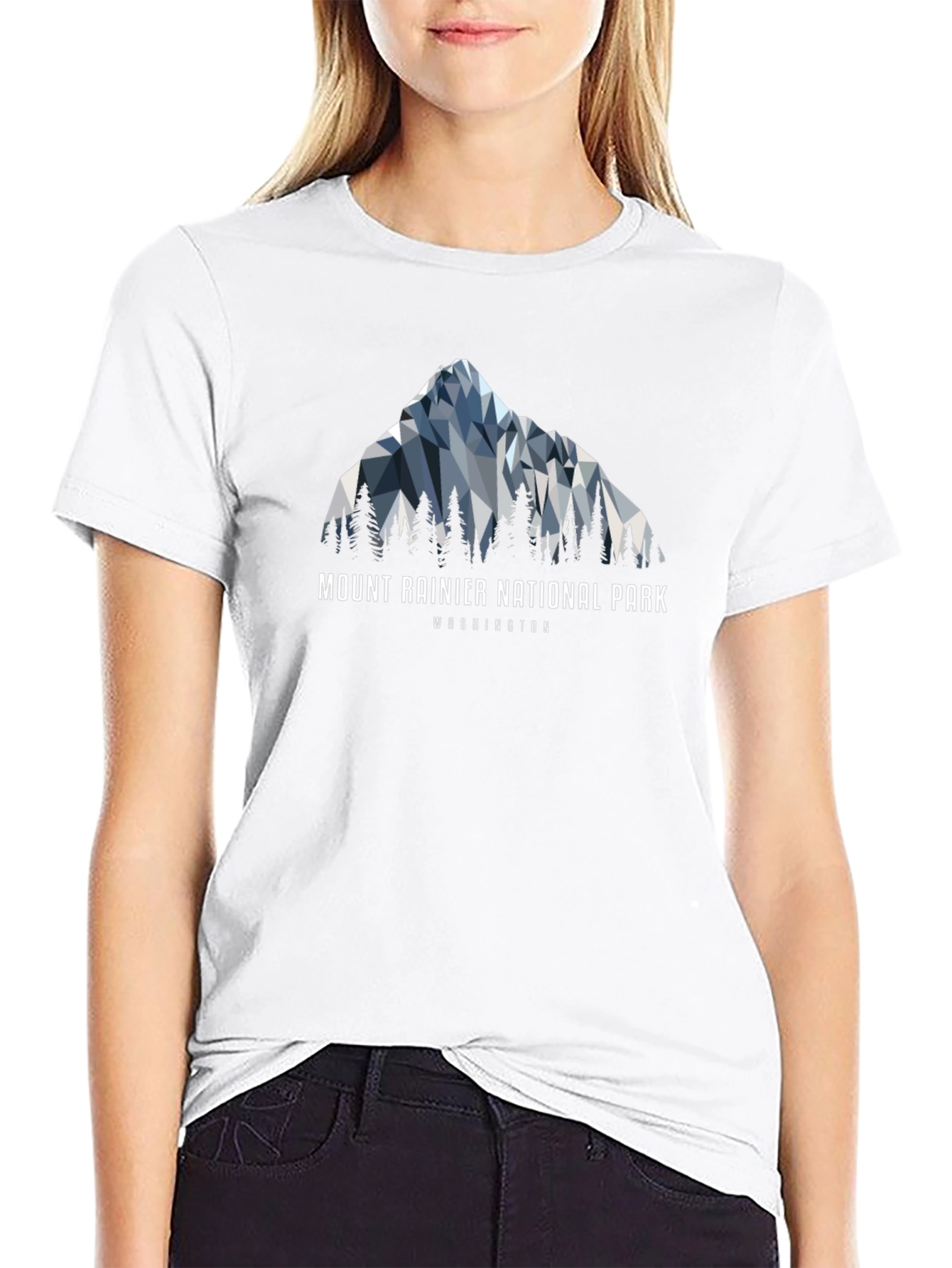 Mount Rainier National Park Graphic T-Shirt