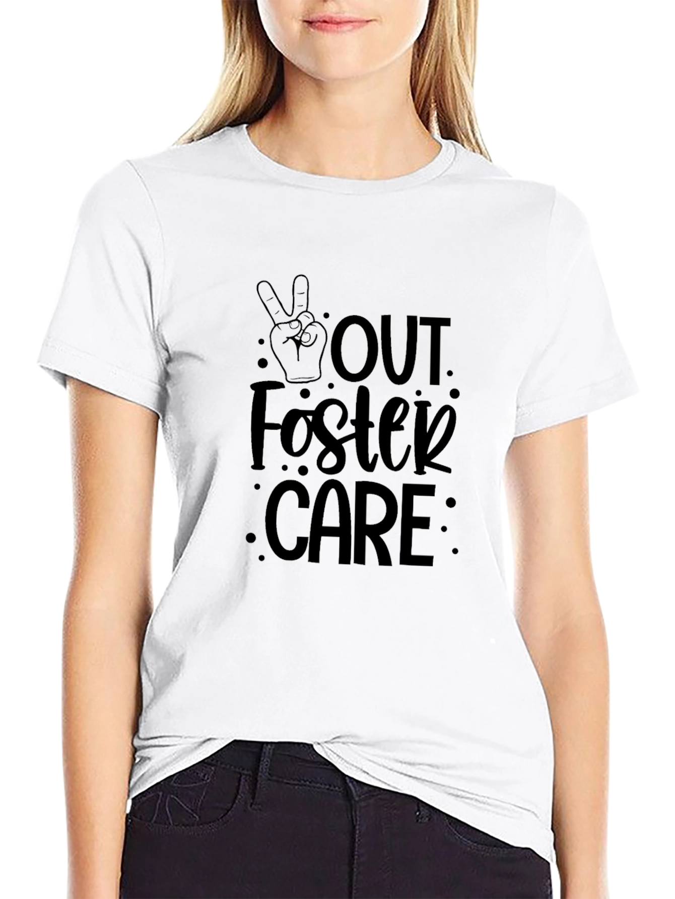 Out Foster Care Graphic T-Shirt