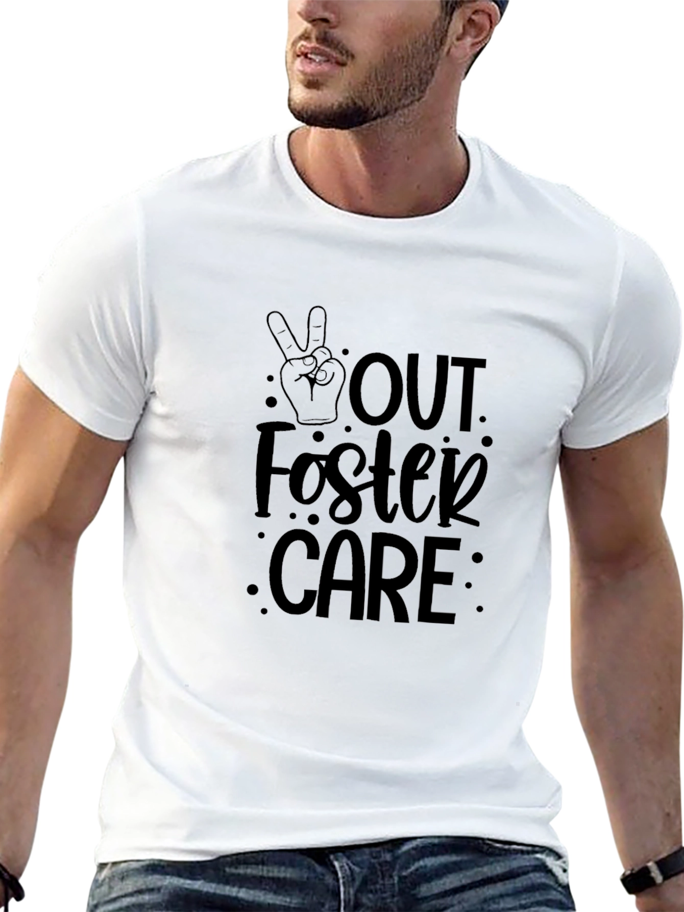 Out Foster Care Graphic T-Shirt