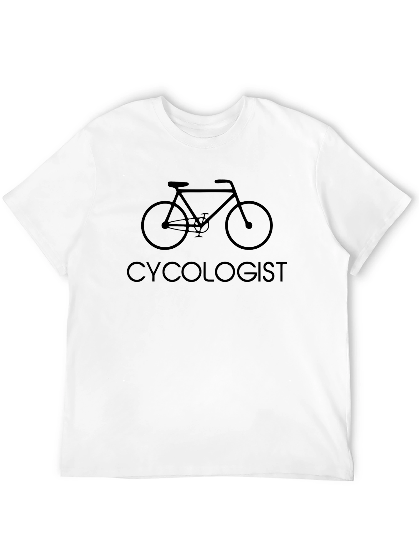 Cycologist Graphic T-Shirt - Mens Black Tee