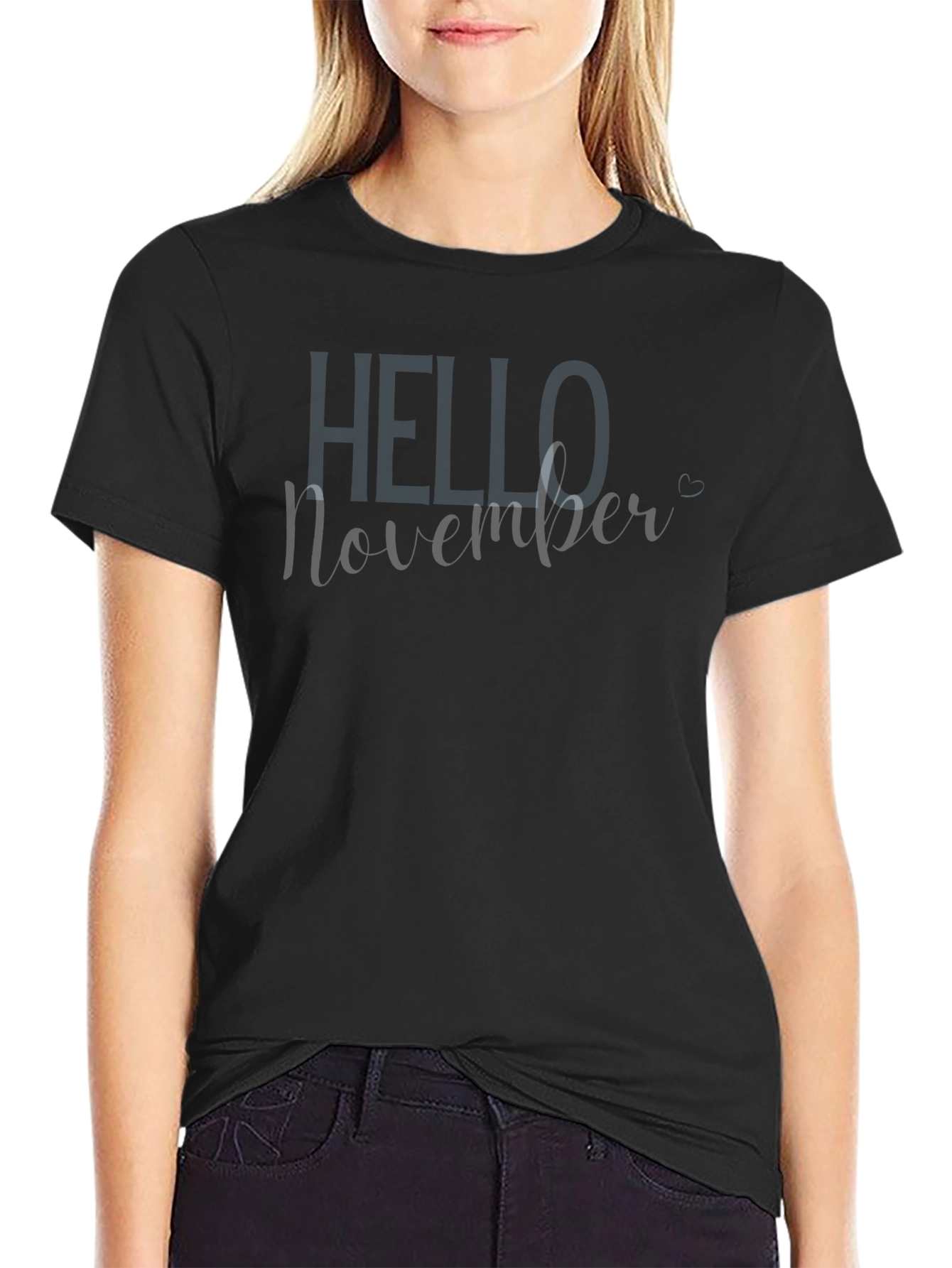 Hello November Graphic T-Shirt