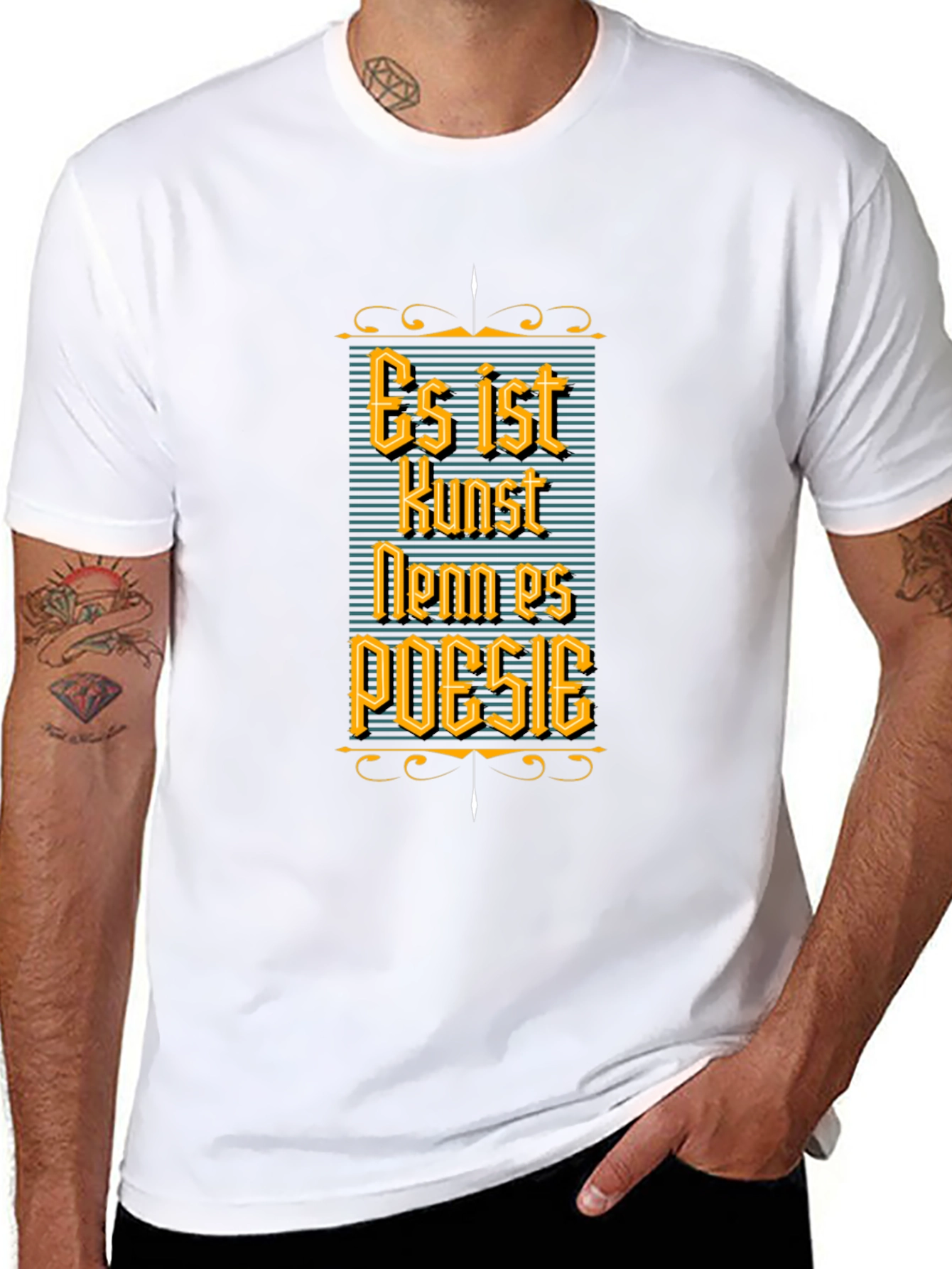 Es ist Kunst Wenn es Poesie T-Shirt