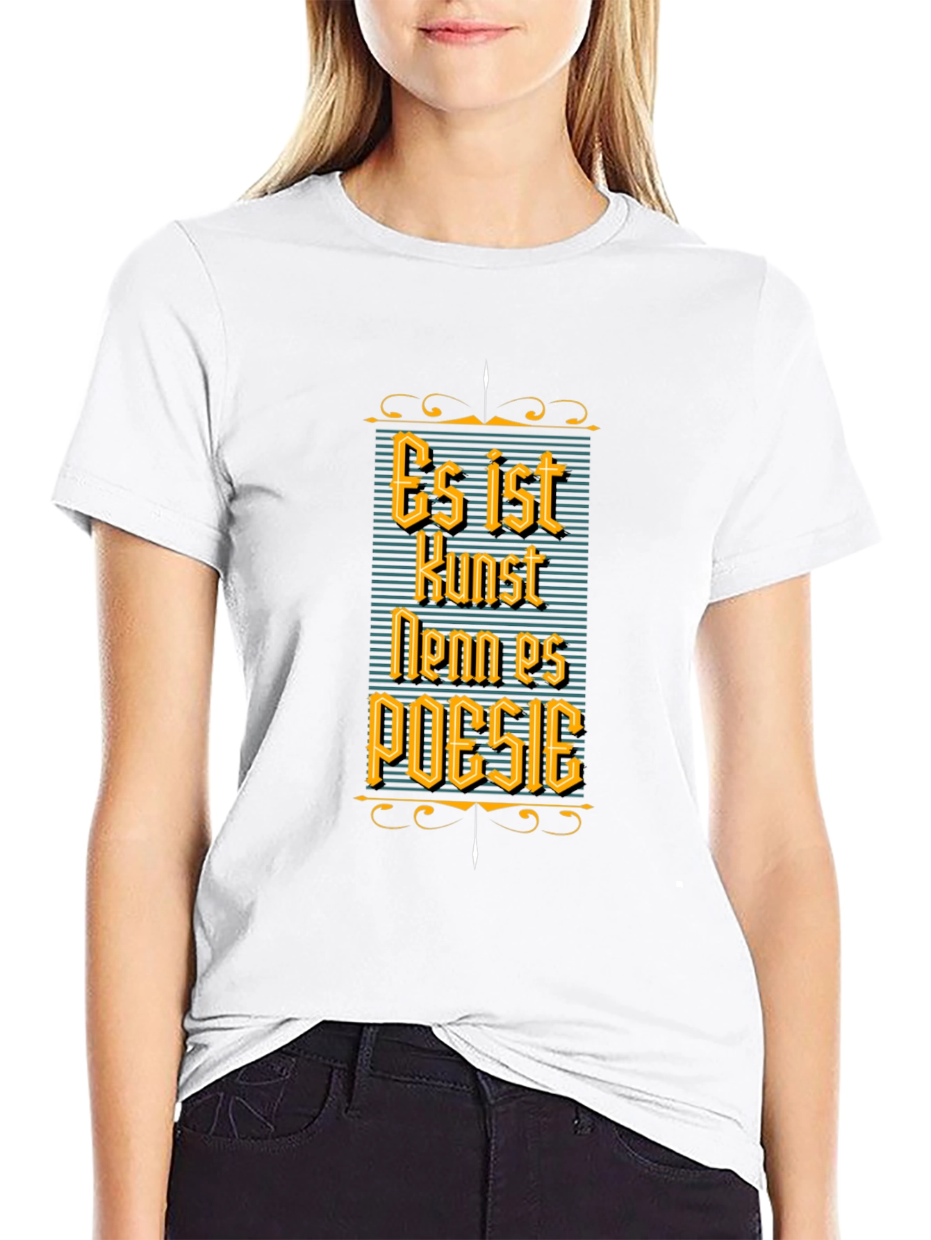 Es ist Kunst Wenn es Poesie T-Shirt