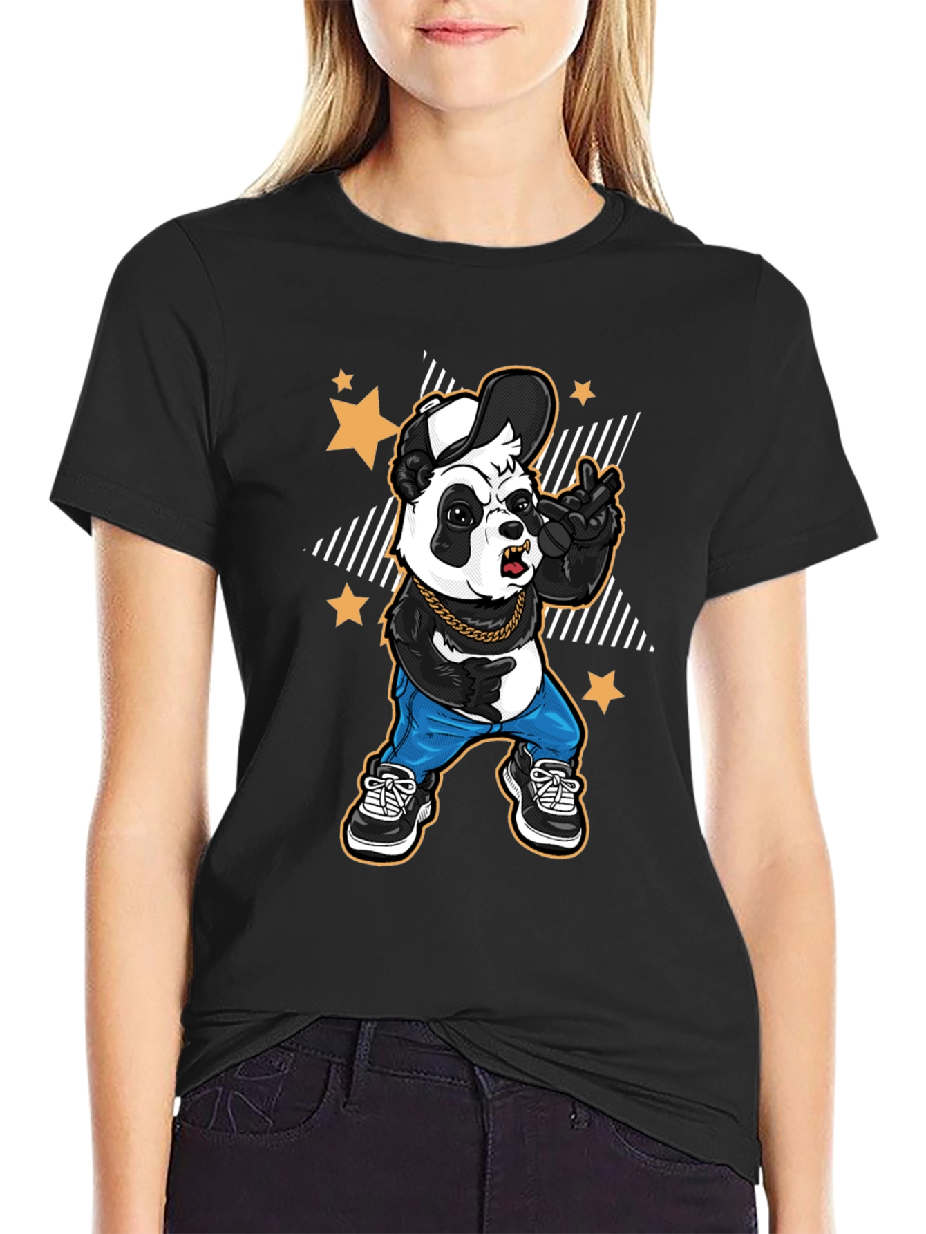 Cool Panda Graphic Tee - Streetwear Style