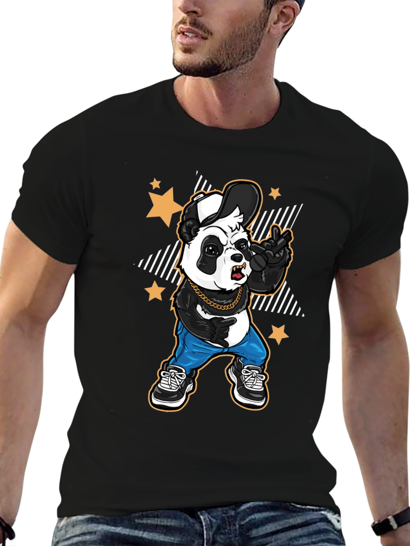 Cool Panda Graphic Tee - Streetwear Style