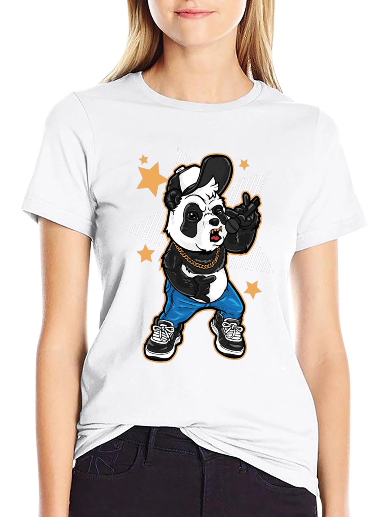 Cool Panda Graphic Tee - Streetwear Style
